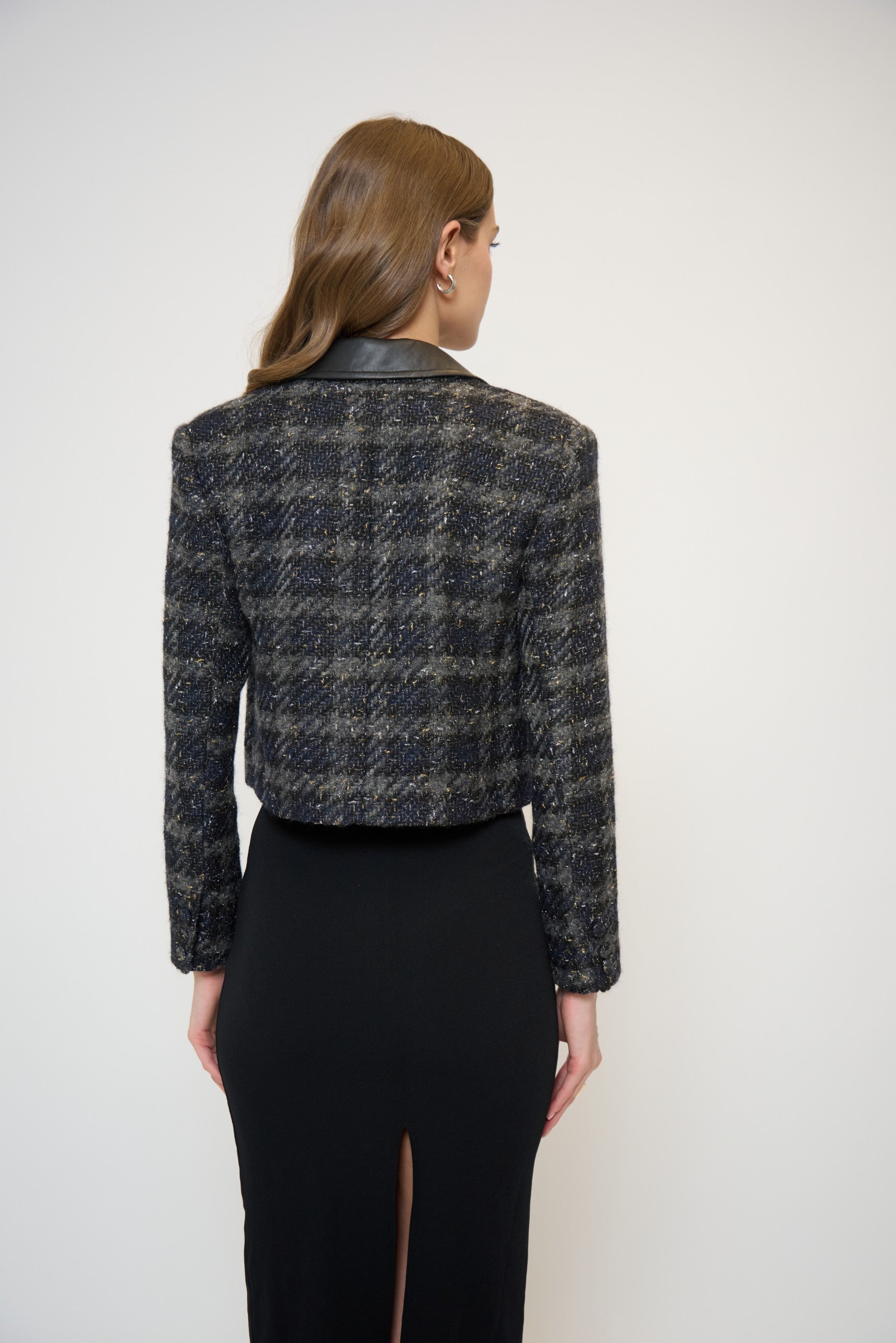Colette Lurex Houndstooth Jacket