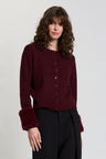 Lennox Fur Cuff Cardi