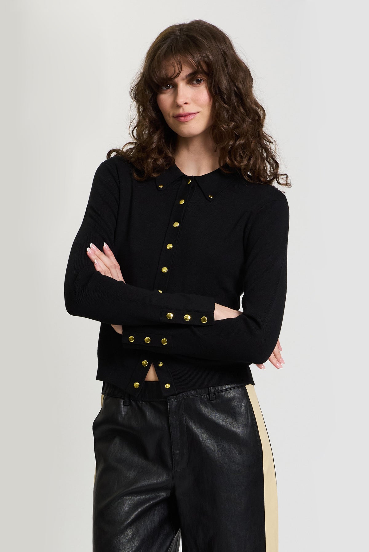 Raye Long Sleeve Mini Button Down