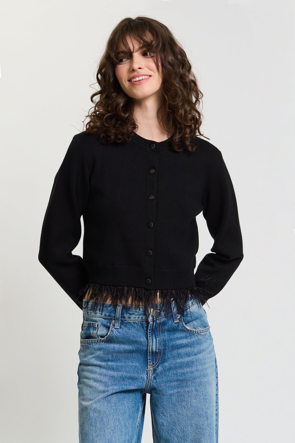 Blair Marabou Cardigan