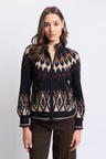 Carson Fair Isle Zip Up