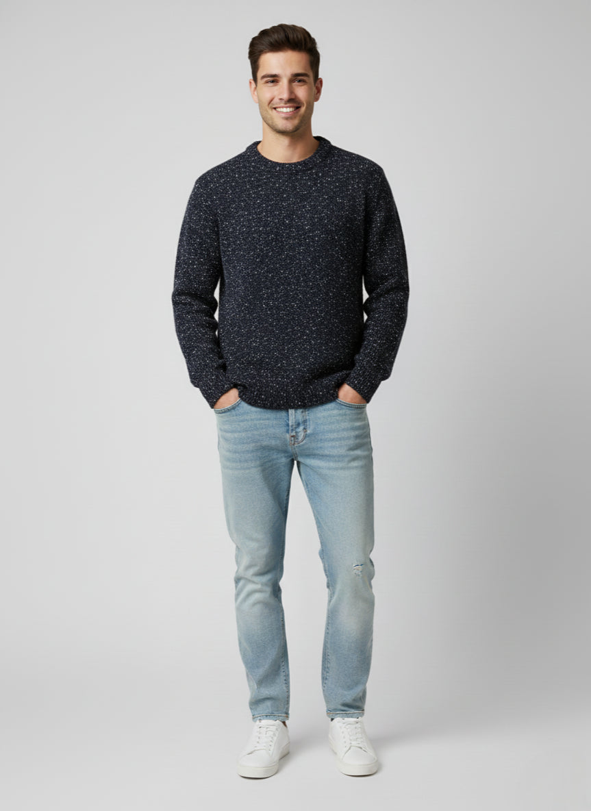 Chunky Chenille Ls Crew