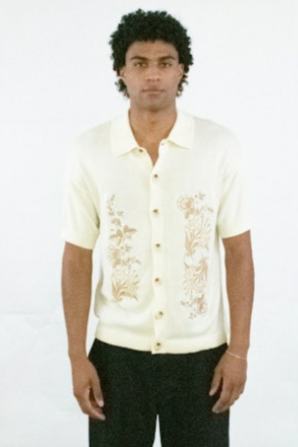 Embroidered Buttondown Shirt