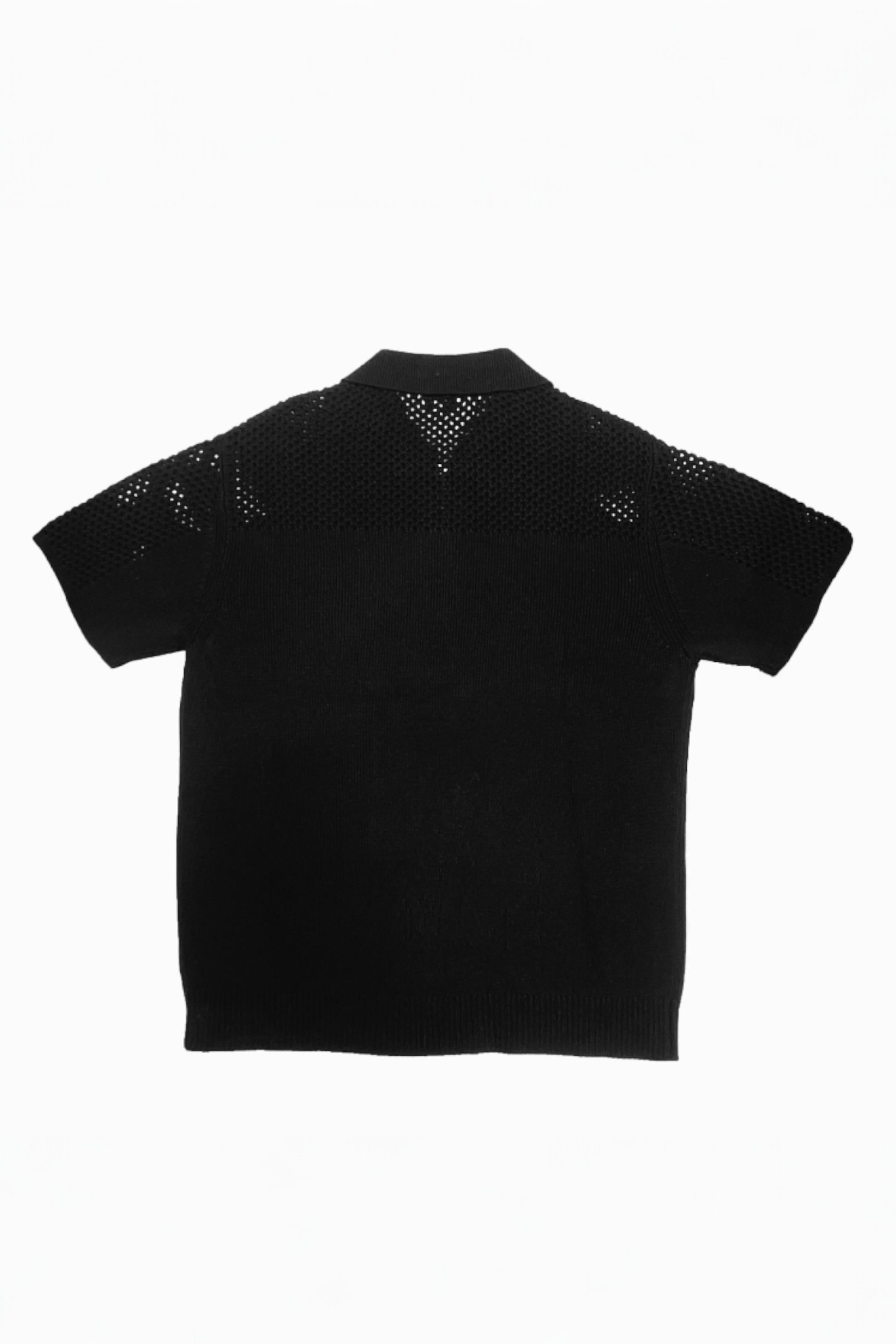 Mesh Shoulder Sweater