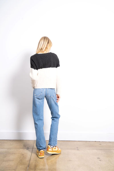 Savannah Cable V-neck