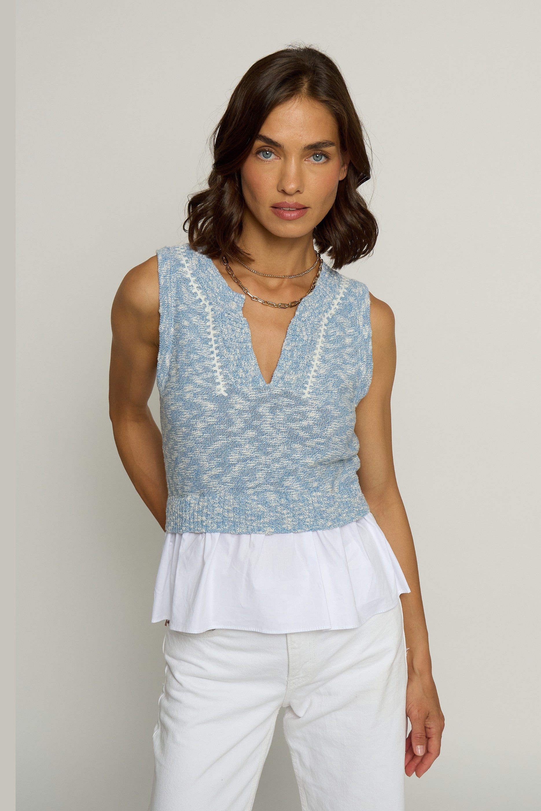 Sleeveless Twofer