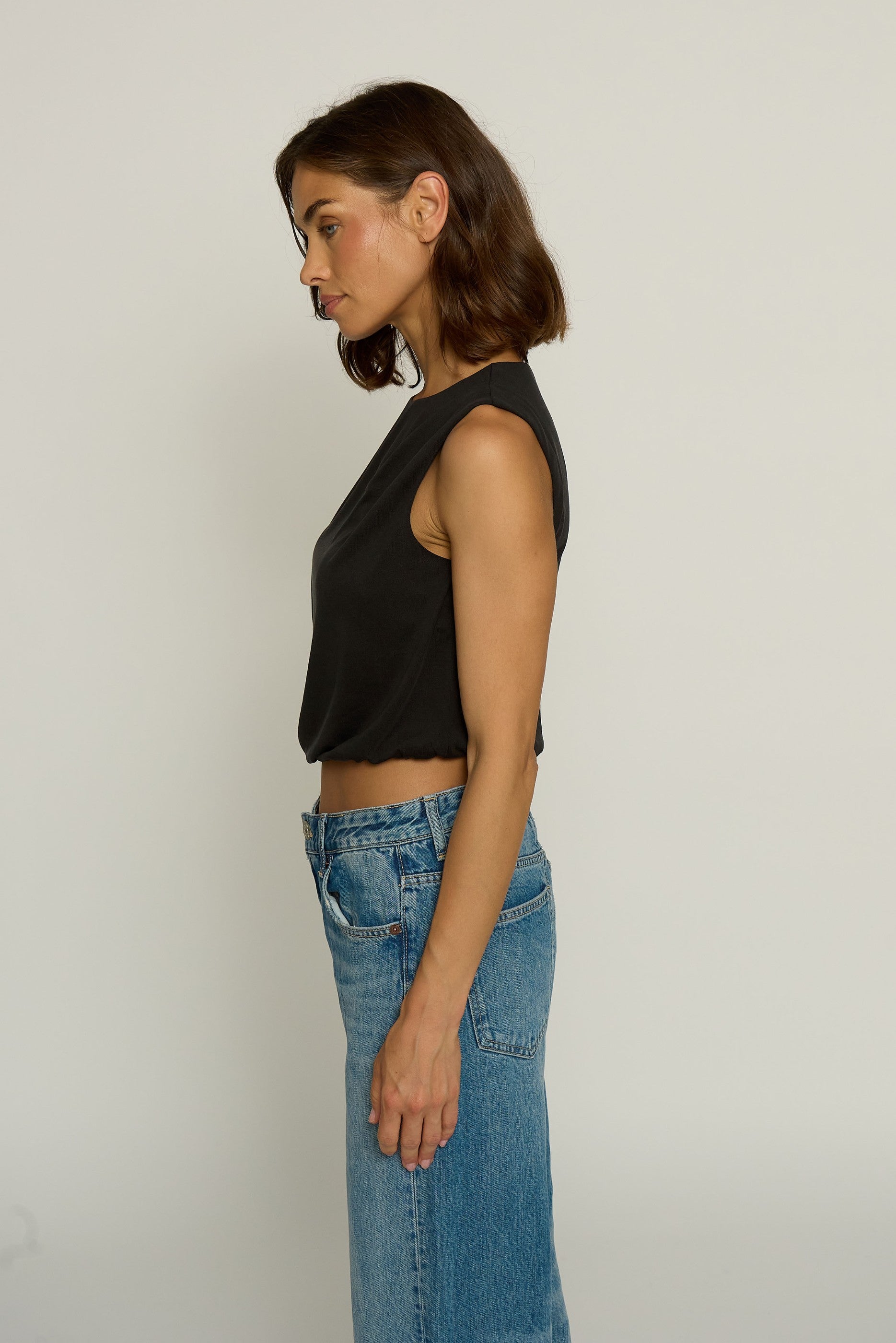 Cupro Pleated Tank