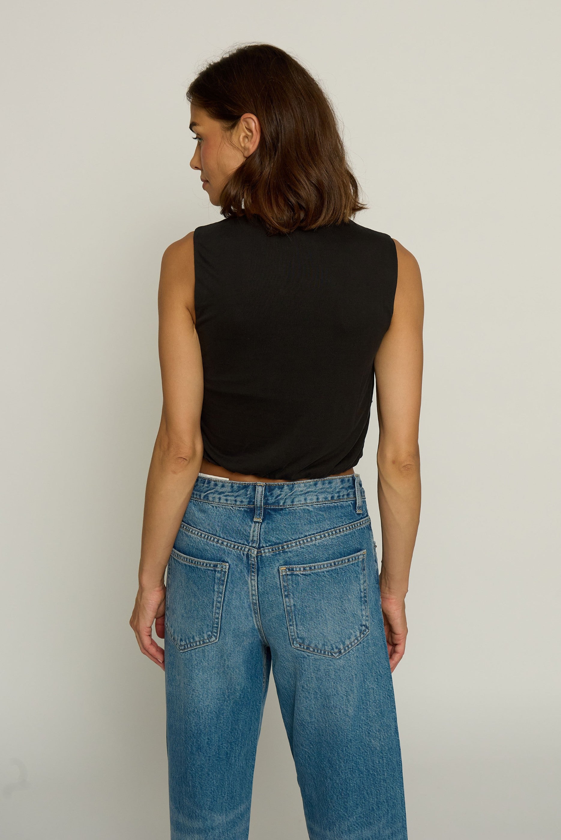 Cupro Pleated Tank