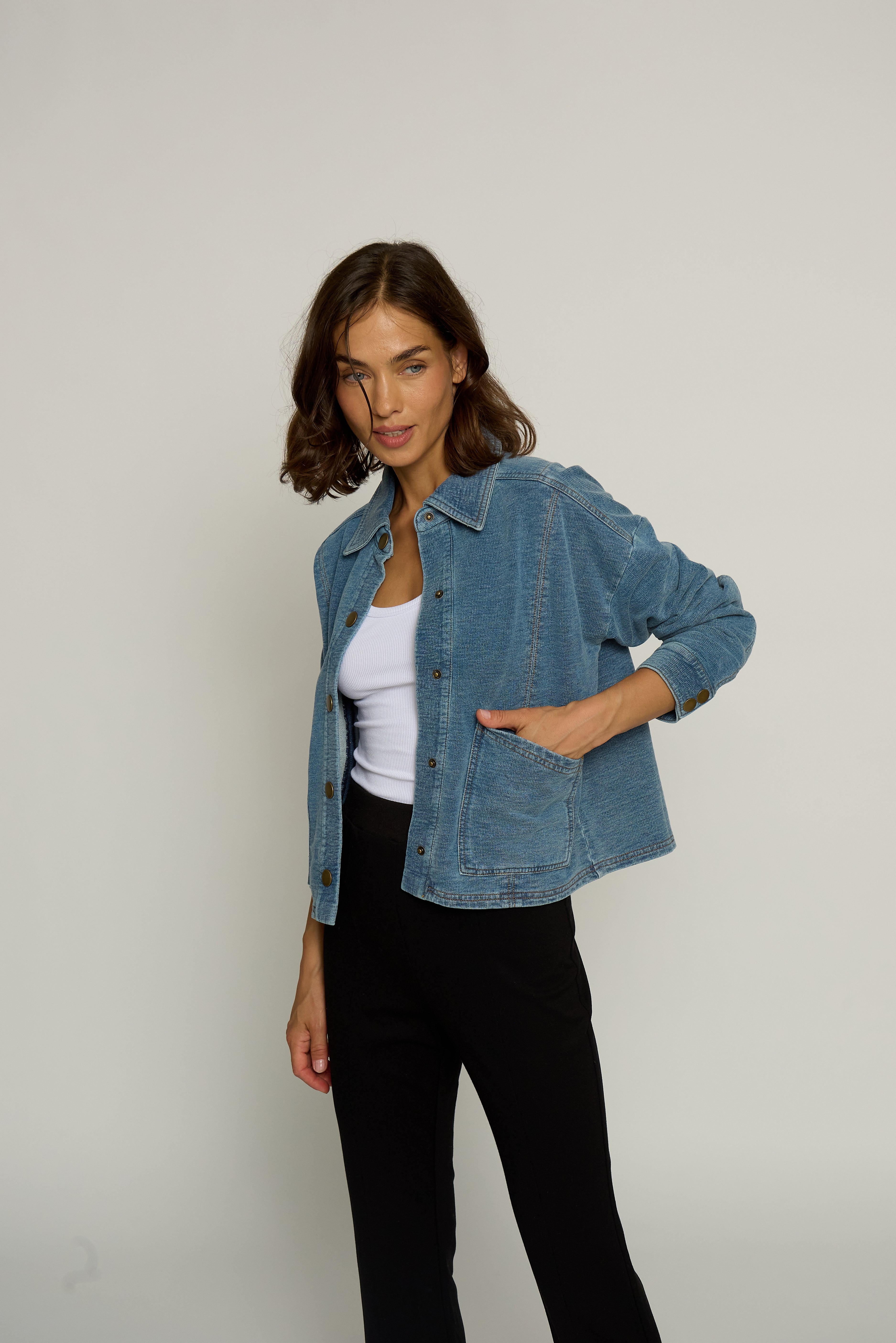 Cropped Barn Jacket