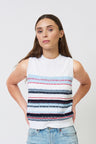 Clover Novelty Stripe Shell