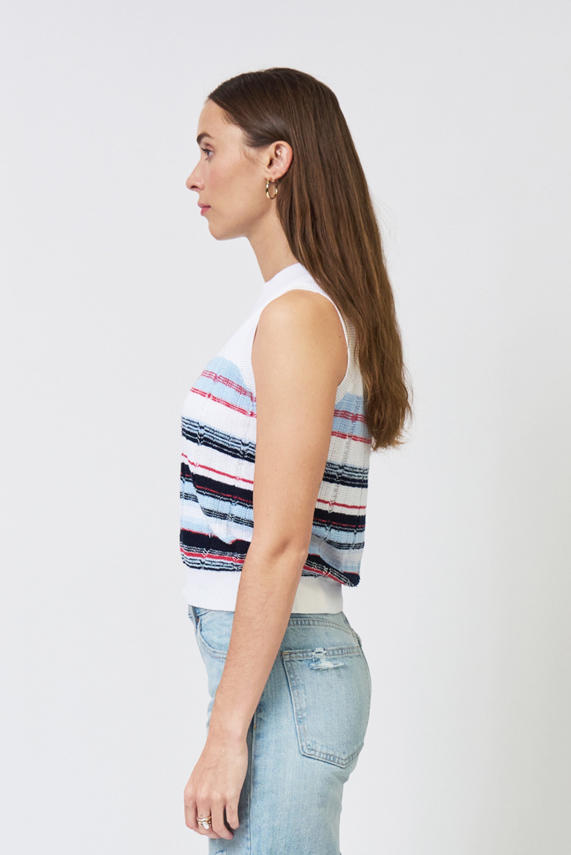 Clover Novelty Stripe Shell