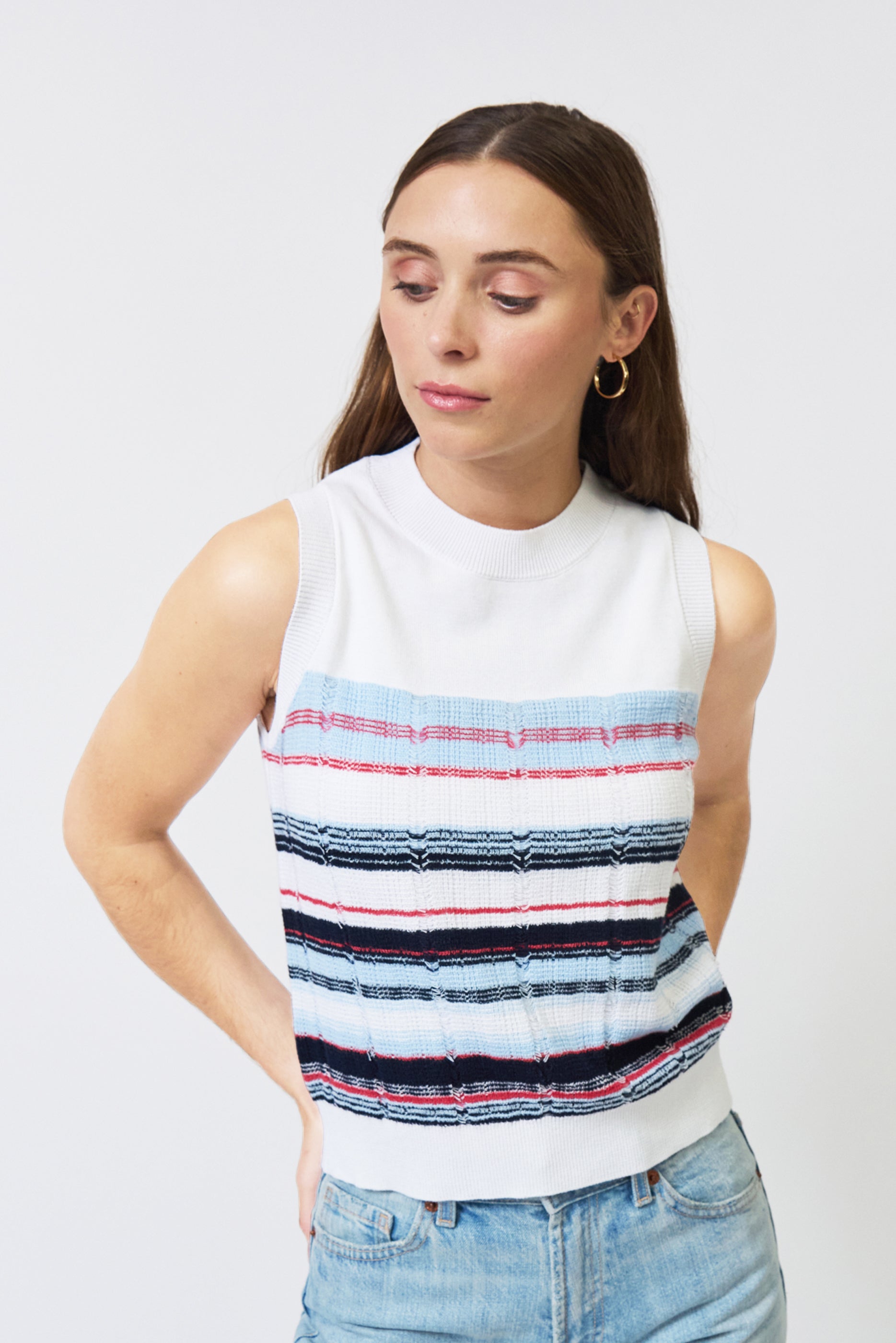 Clover Novelty Stripe Shell