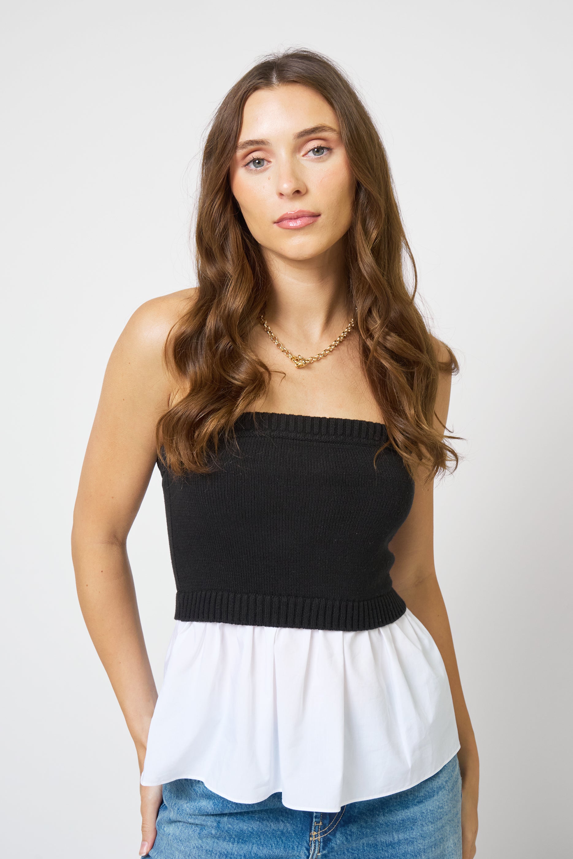 Violete Twofor Tube Top