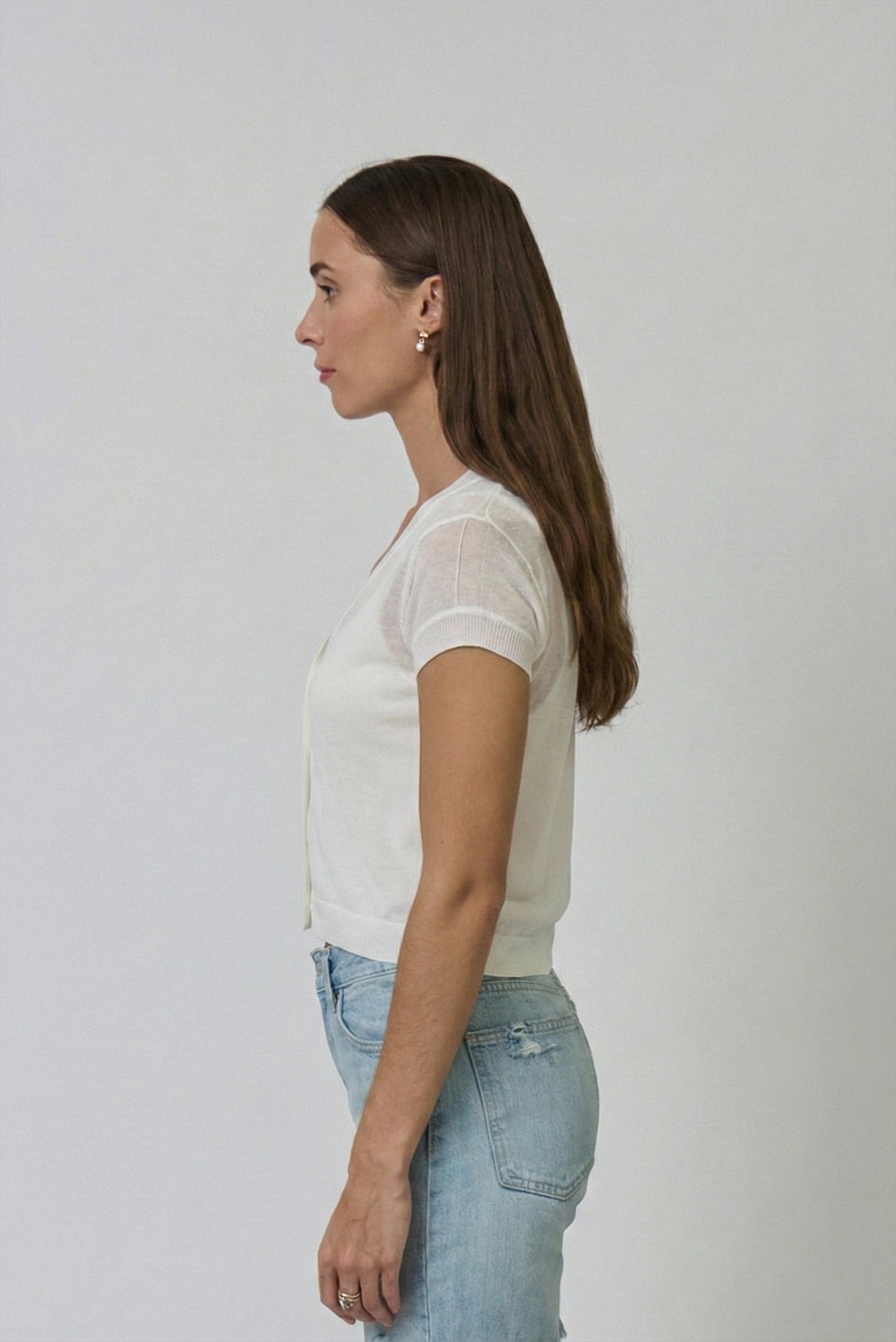 Serena Sheer Cardi With Cami