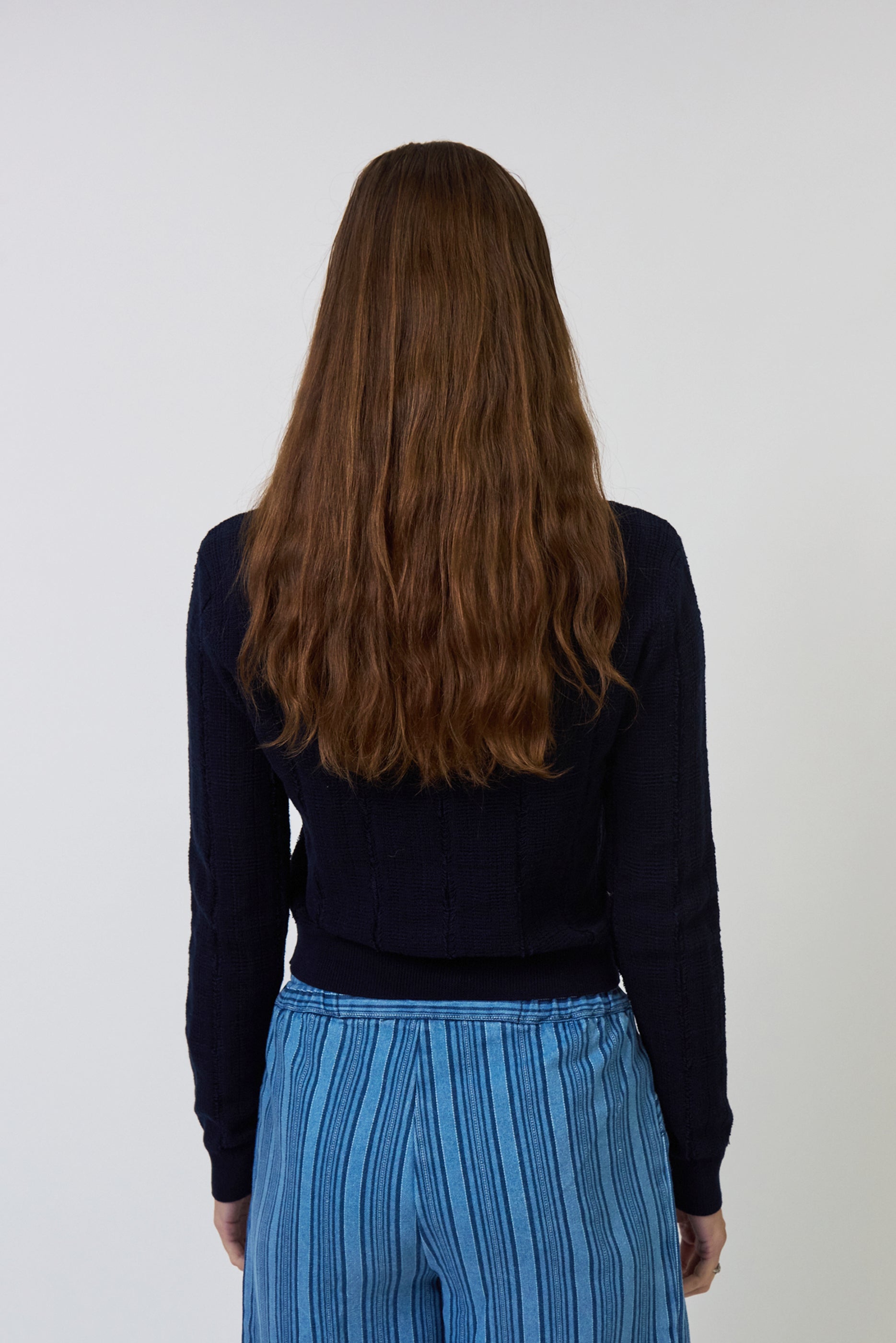 Clover Novelty Stitch Cardigan