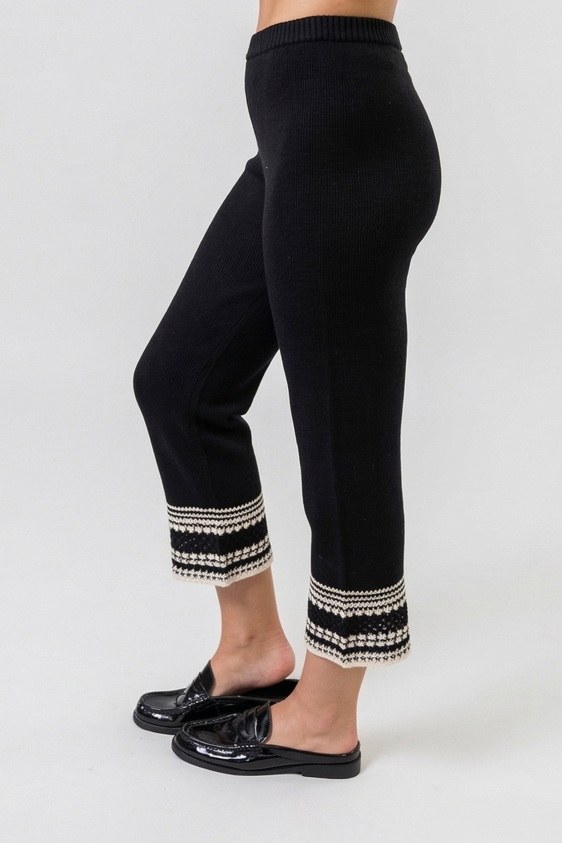 Winona Crochet Edge Pants