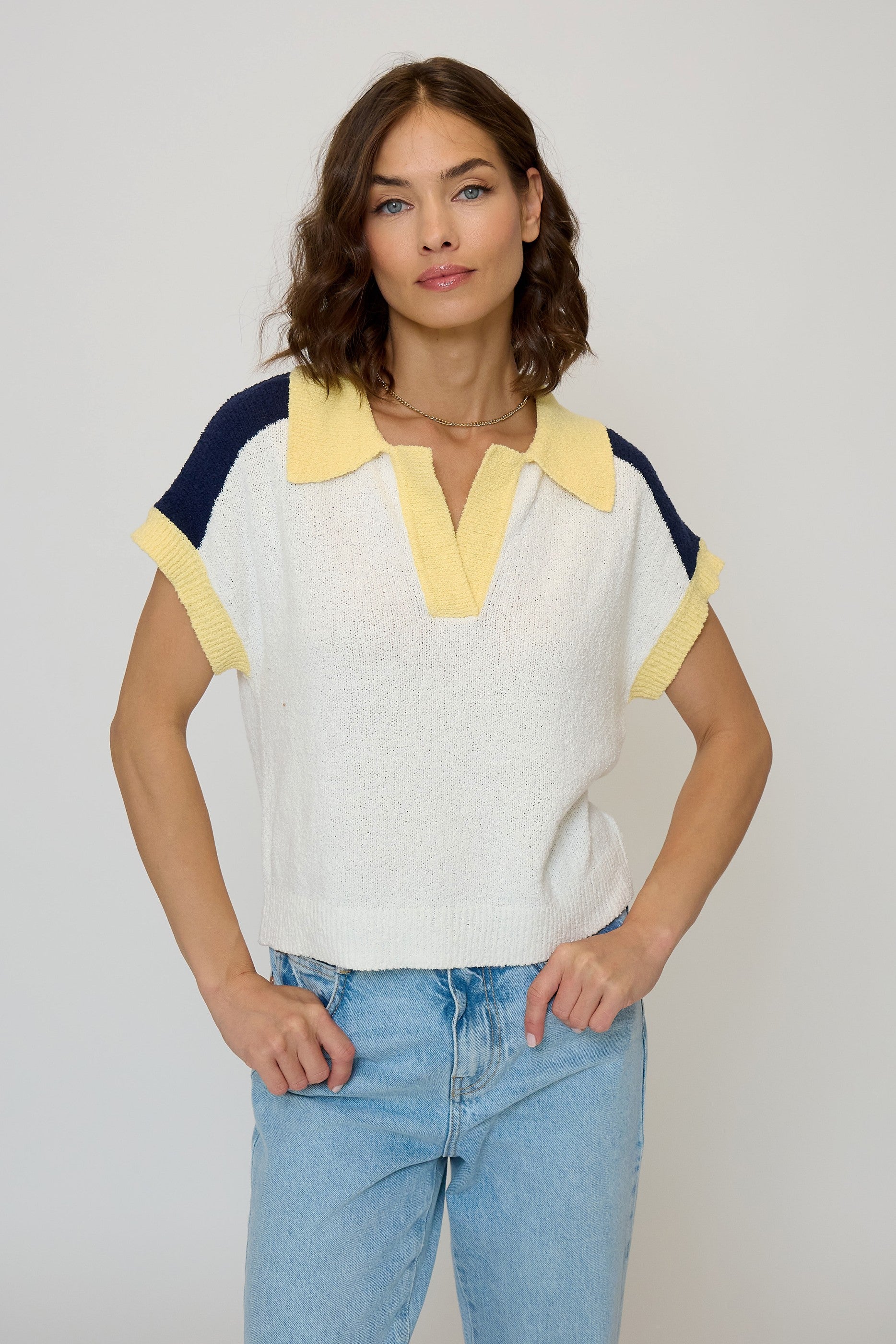 Daphne Raglan Sleeve Polo