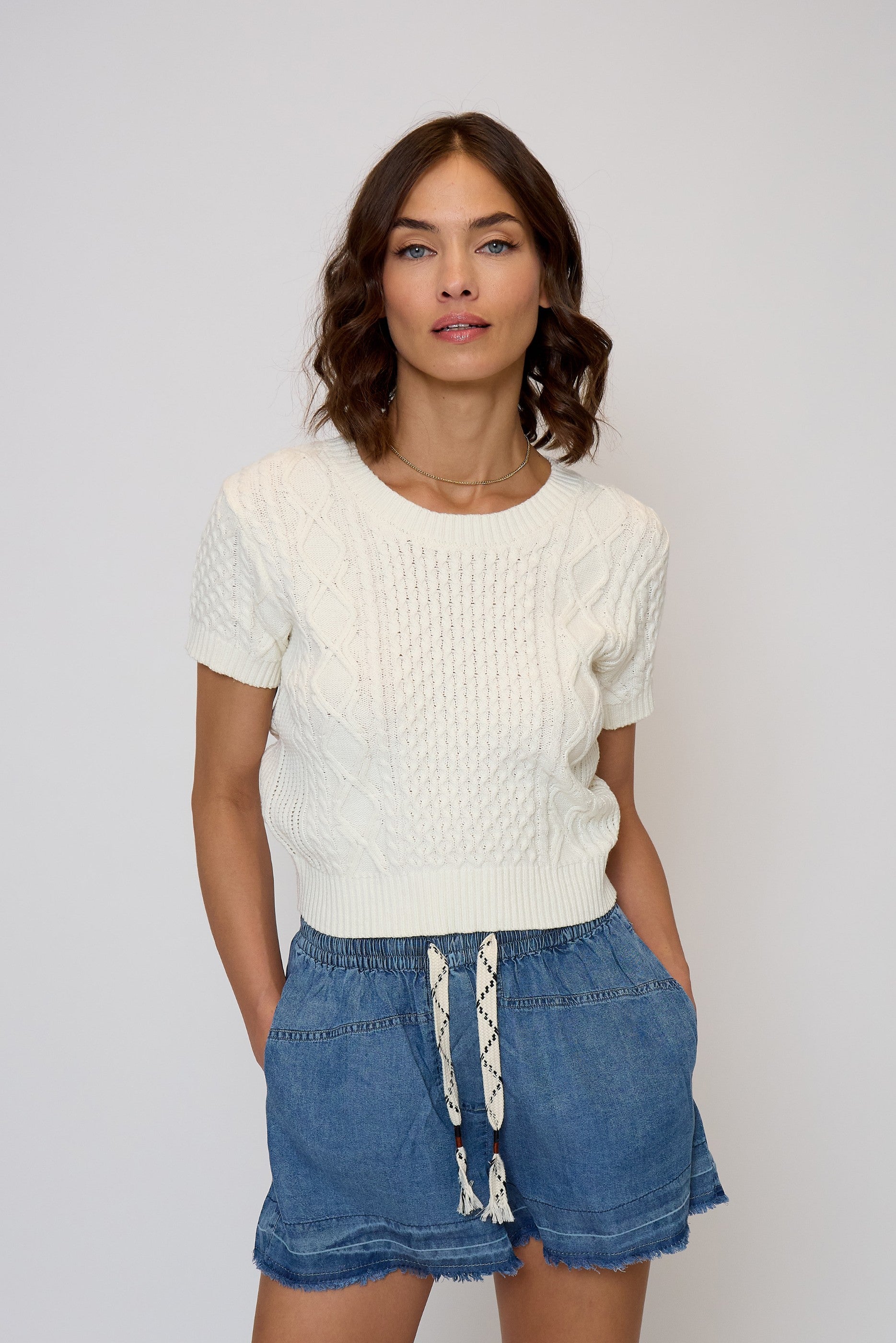 Junie Cable Tee