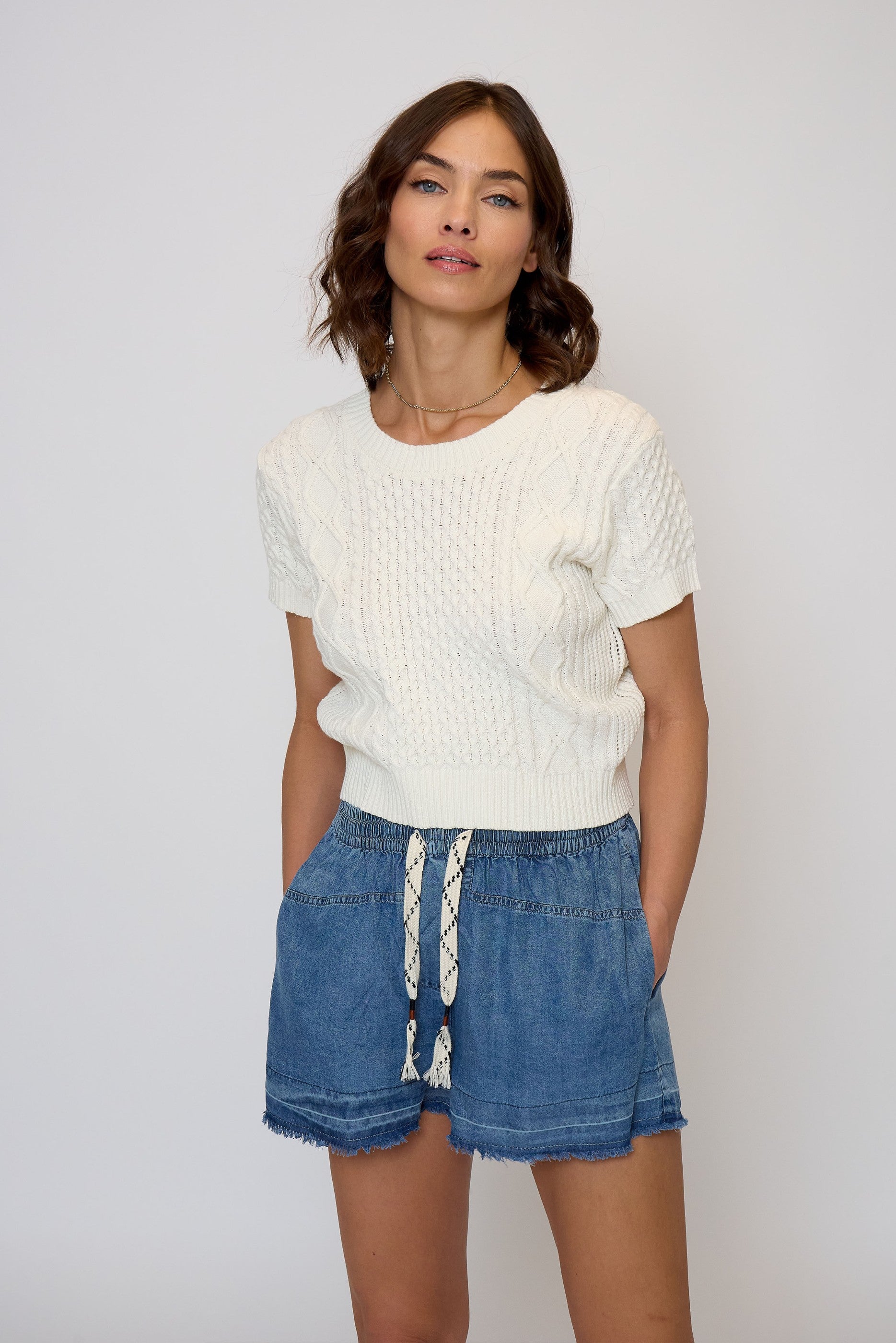 Junie Cable Tee