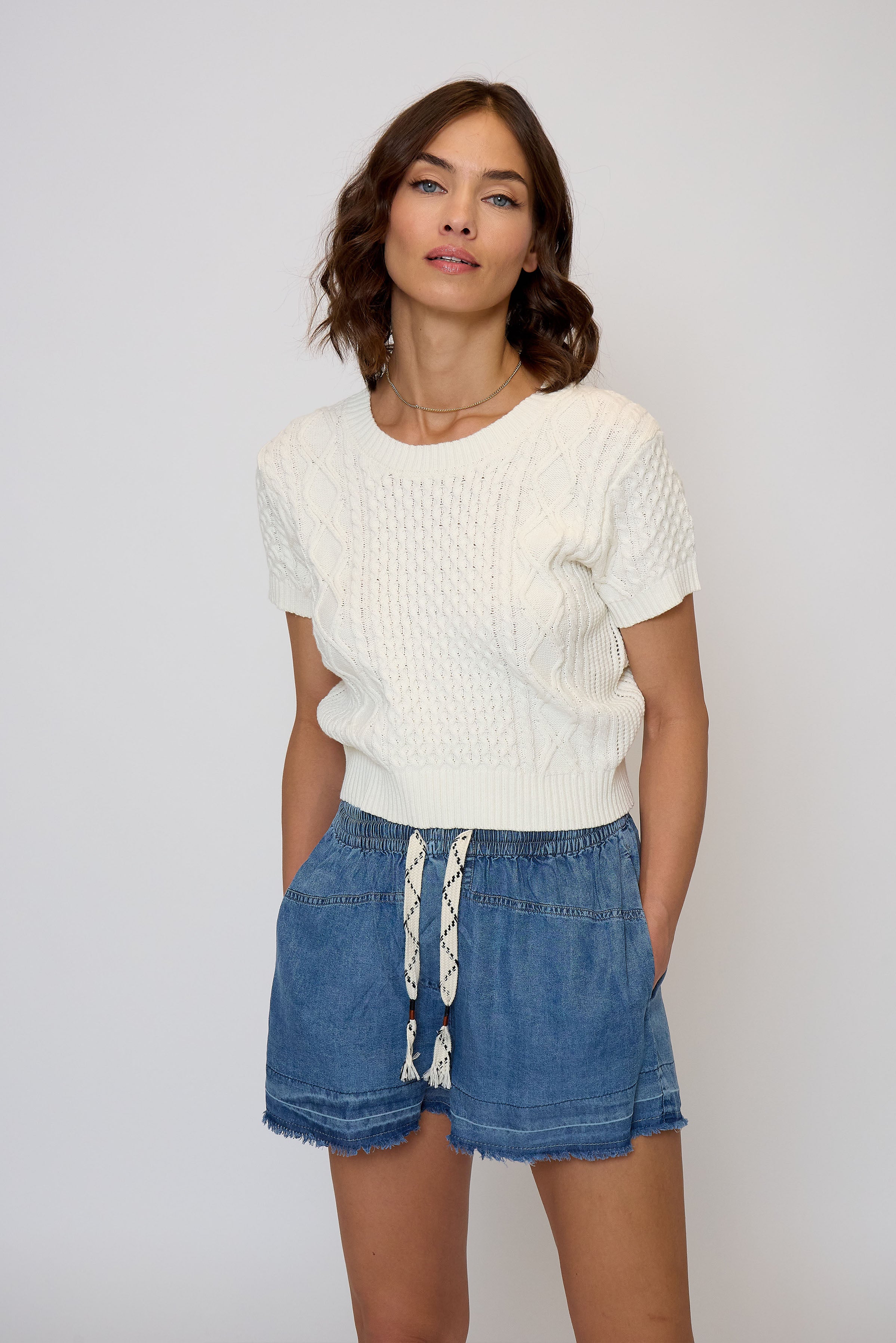 Junie Cable Tee