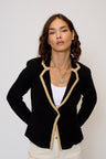 Rose Knit Blazer