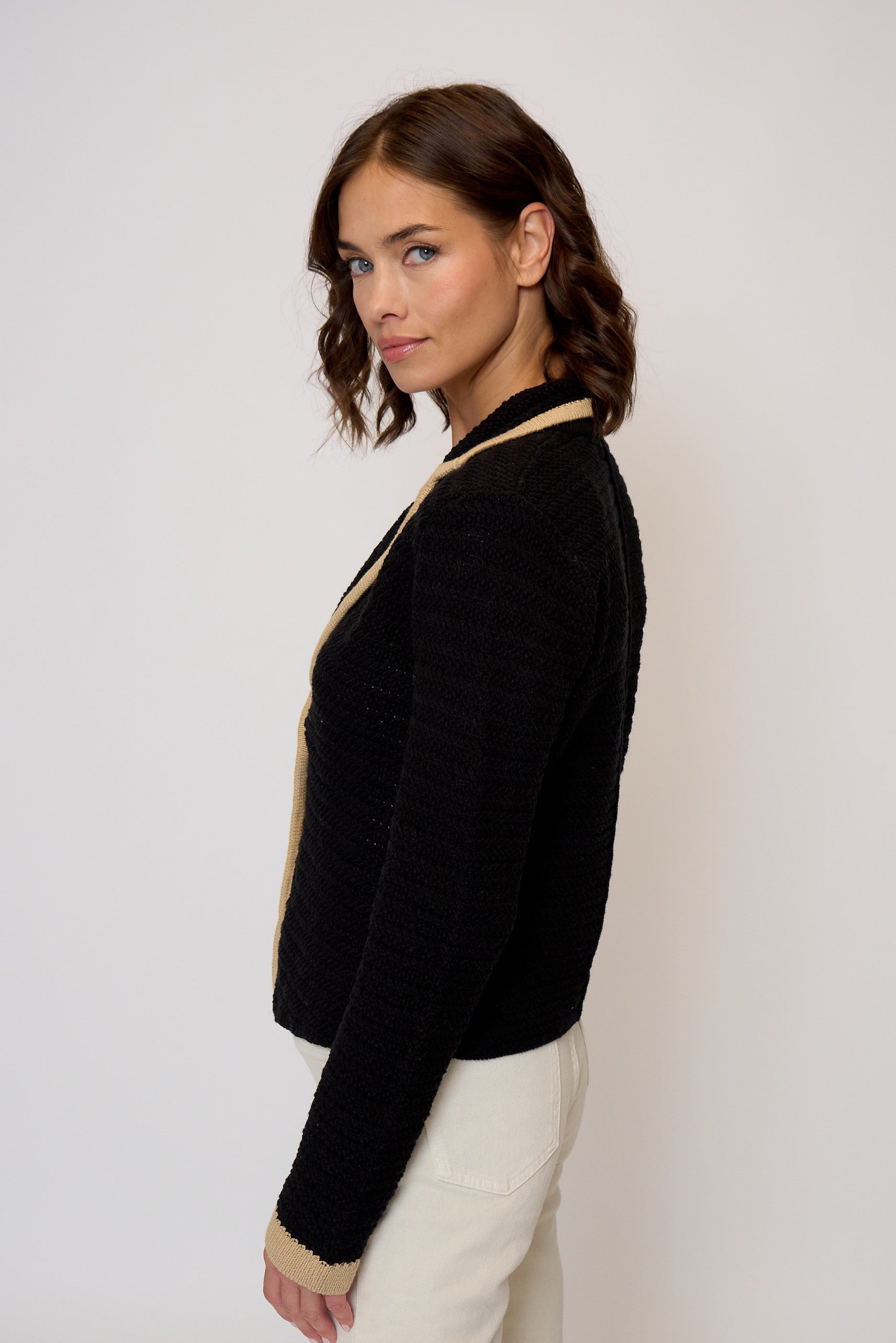 Rose Knit Blazer
