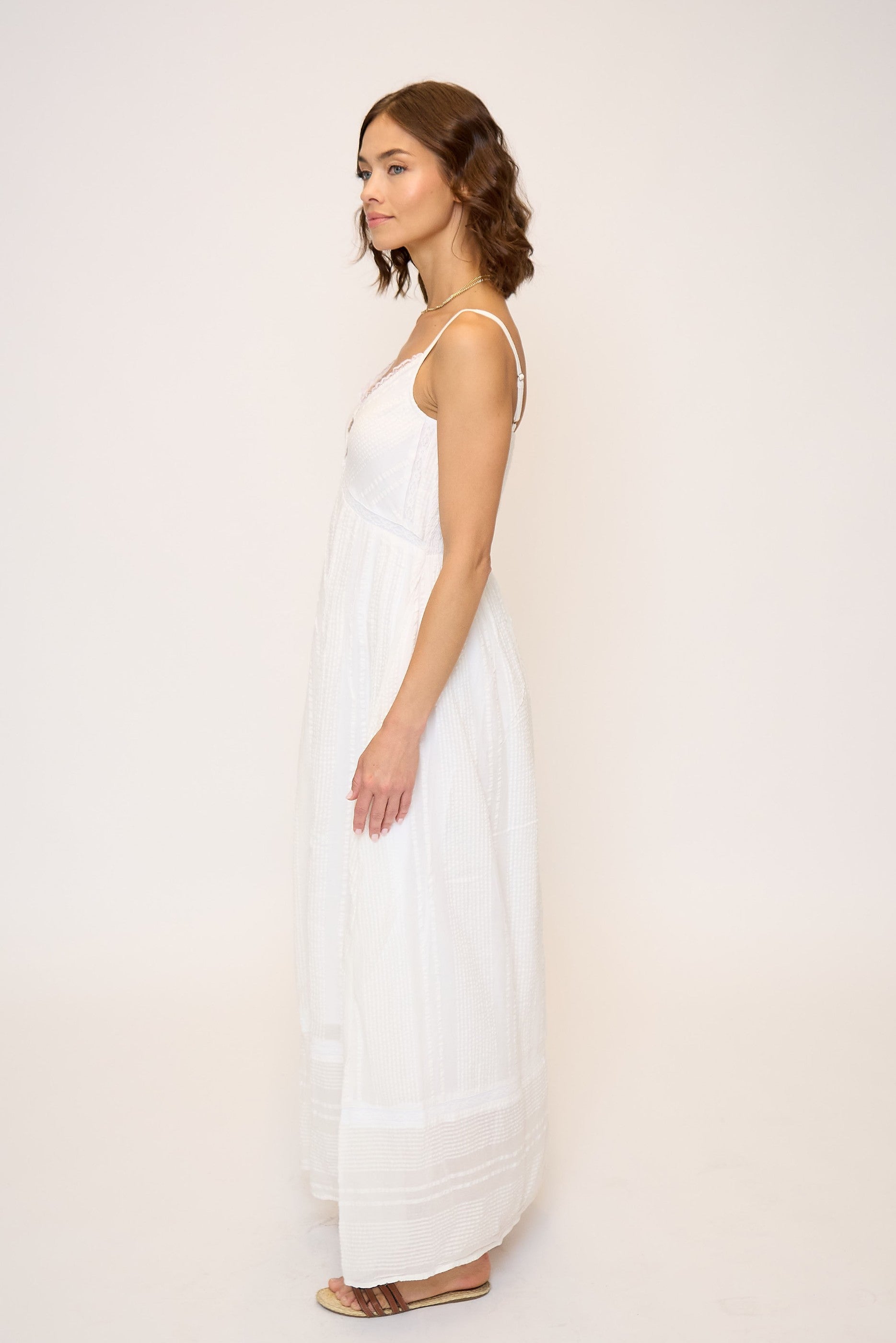 Colette Woven Midi Dress