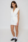 Celine Tencel Elastic Waist Romper