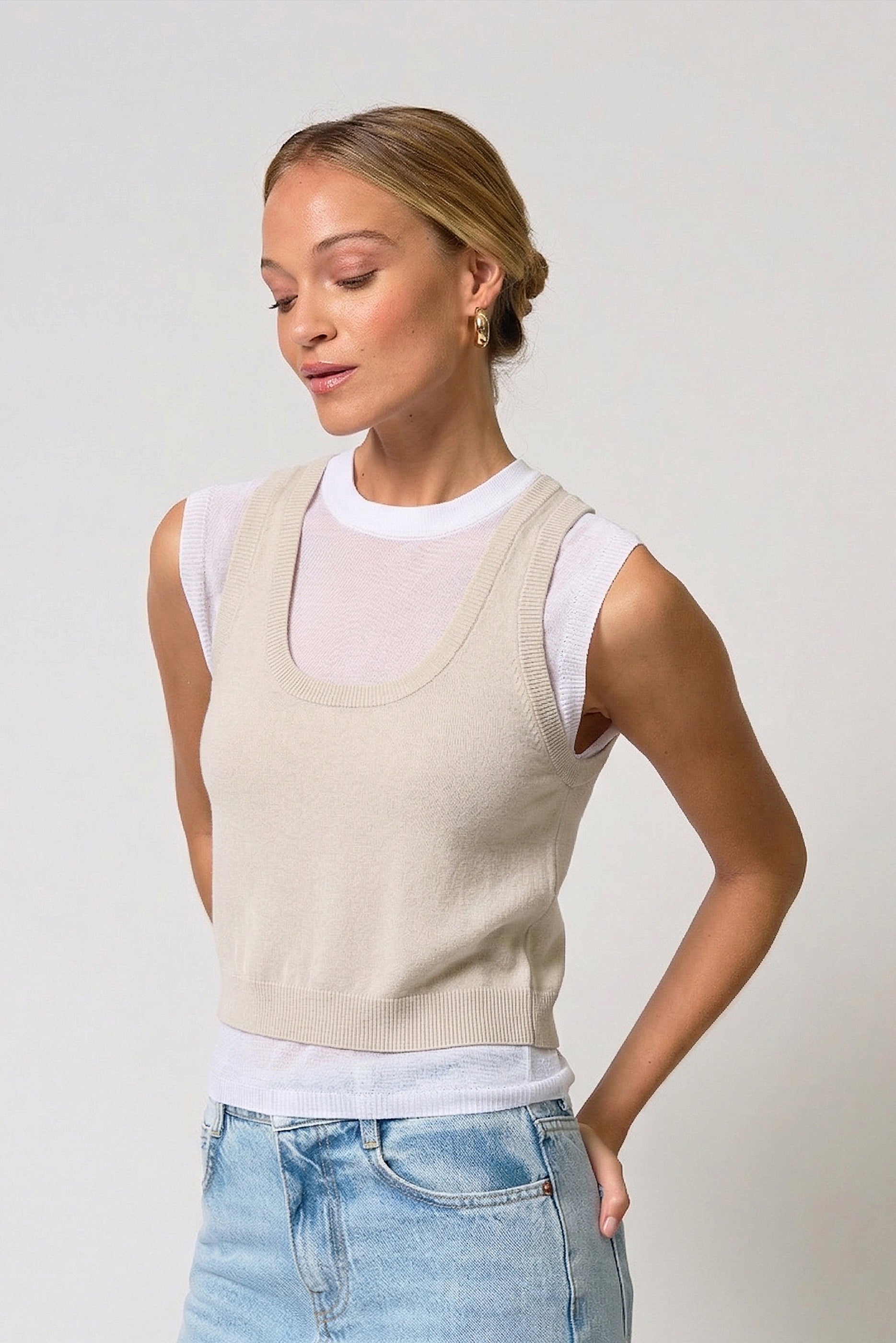Coen Double Layer Sweater