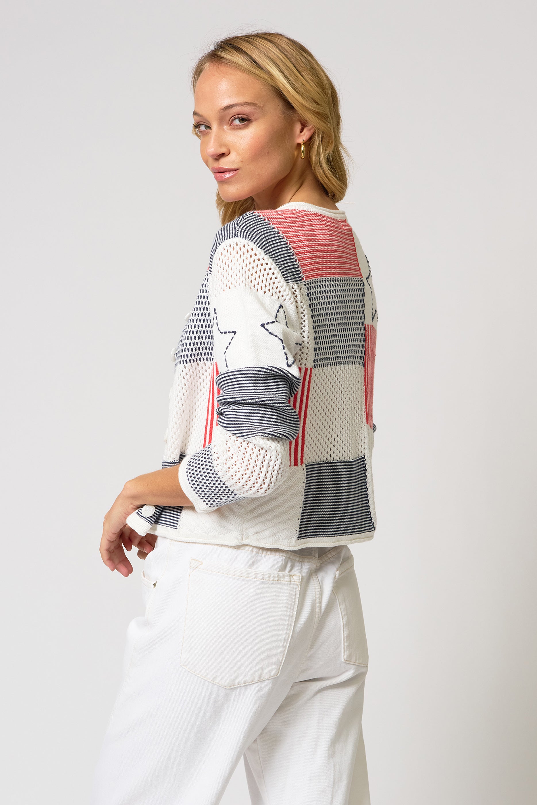 Ralph Quilt Patchwork Cardi