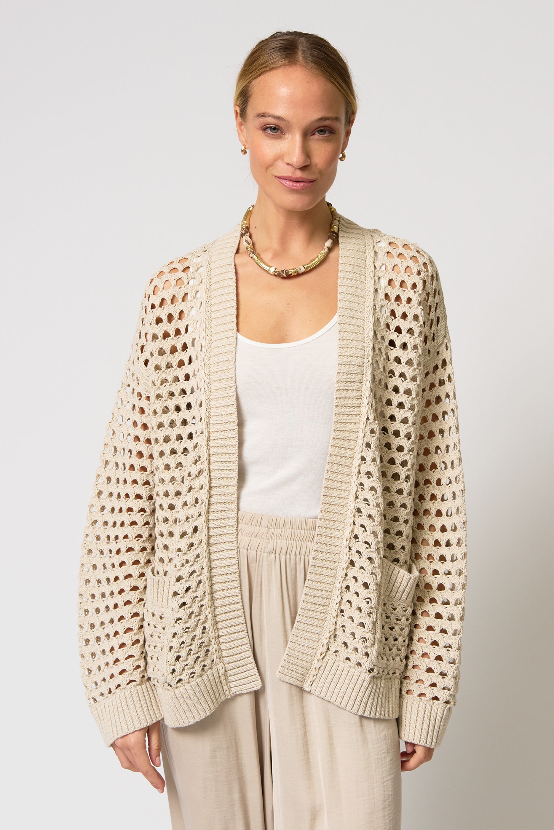 Iris Braided Trim Duster