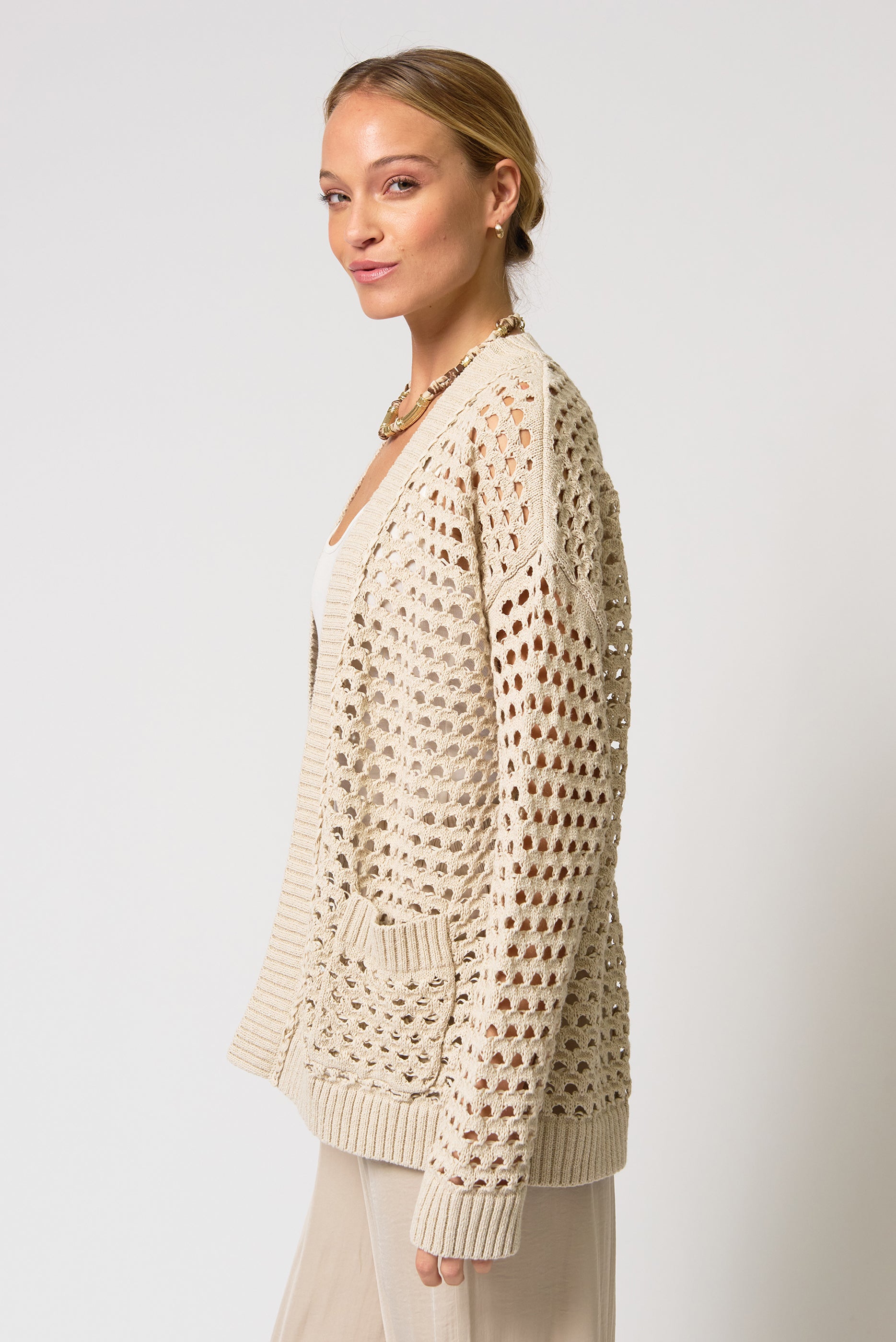 Iris Braided Trim Duster