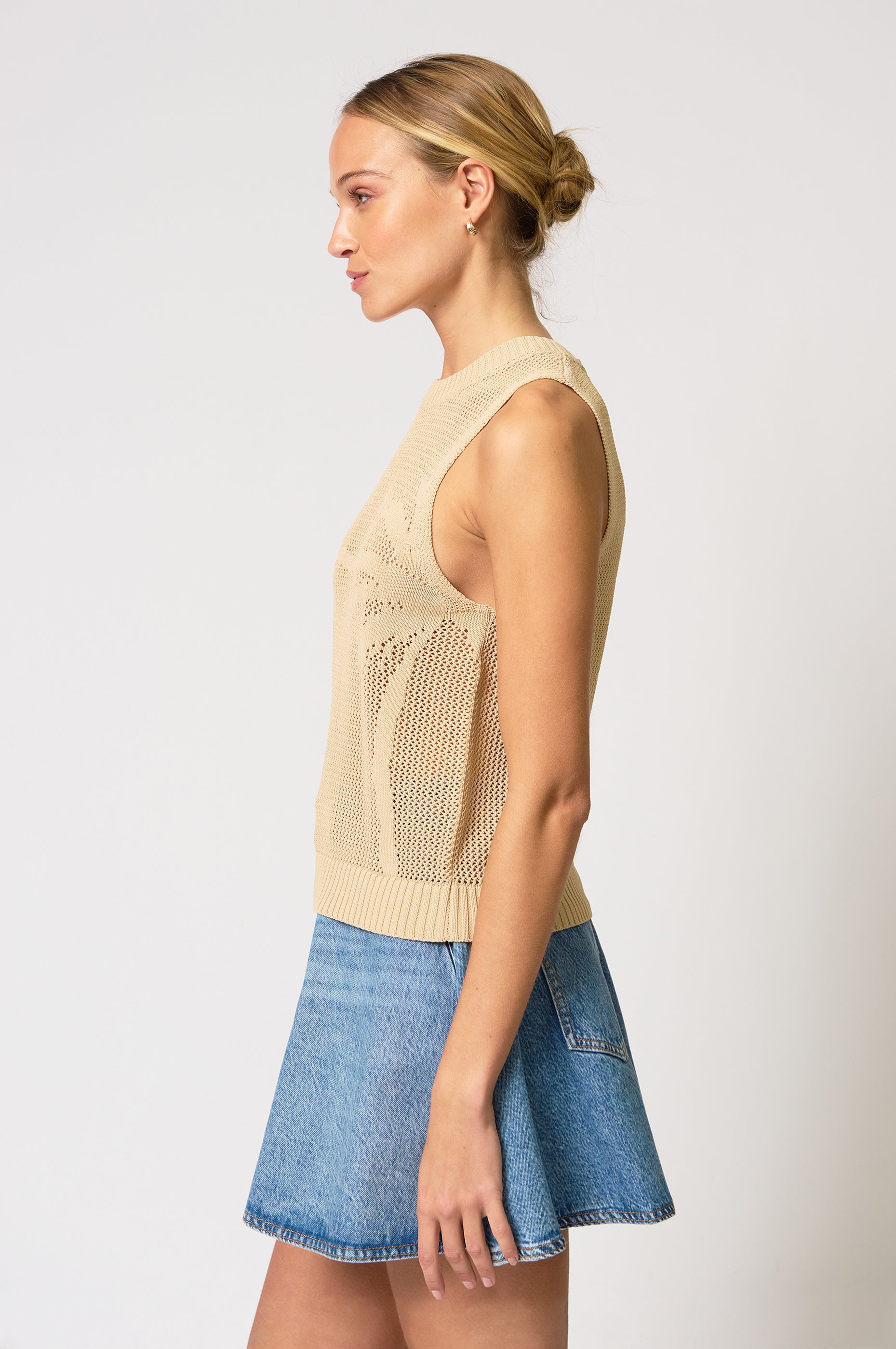 Eden Palm Tree Mesh Shell