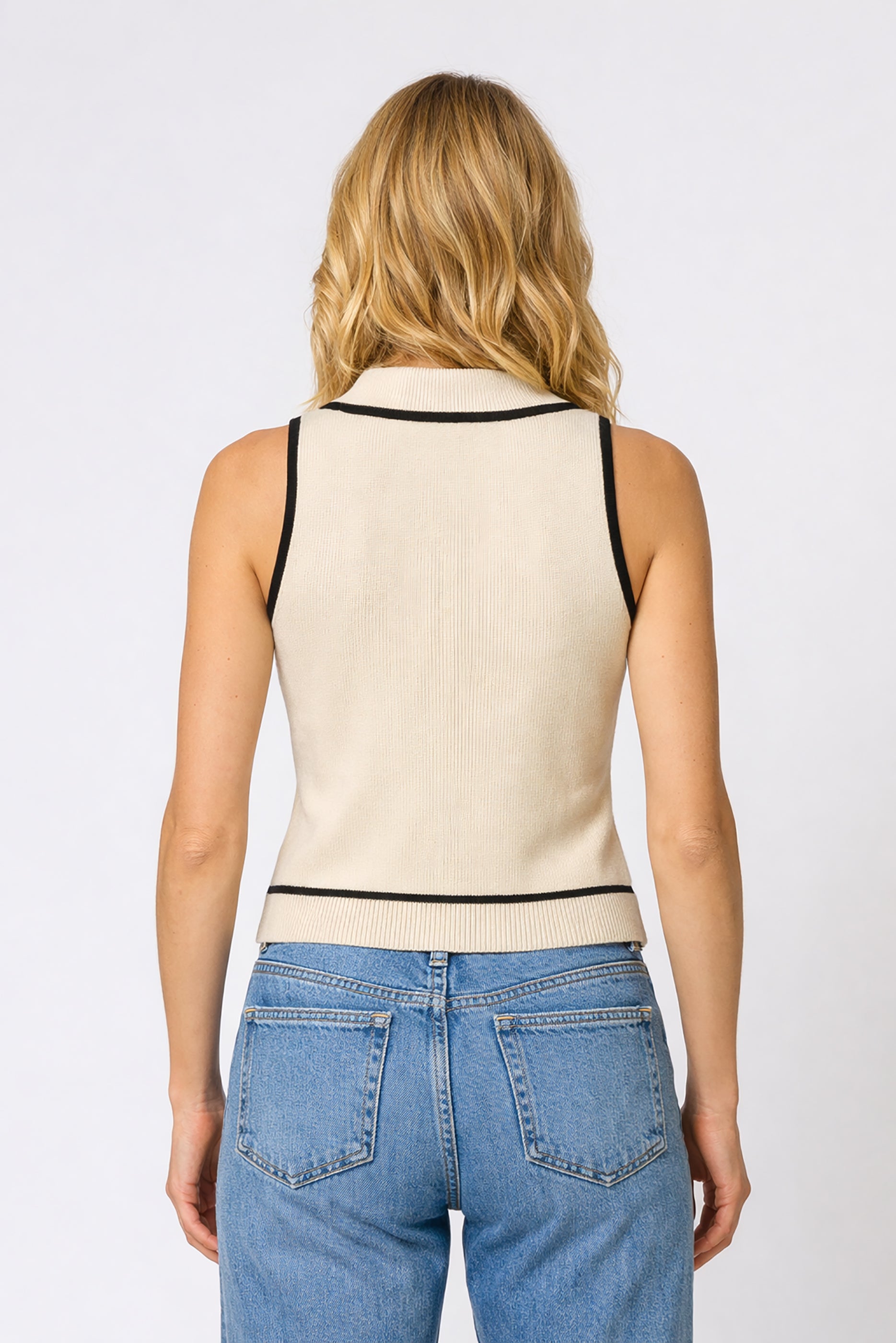 Cora Zip Up Polo