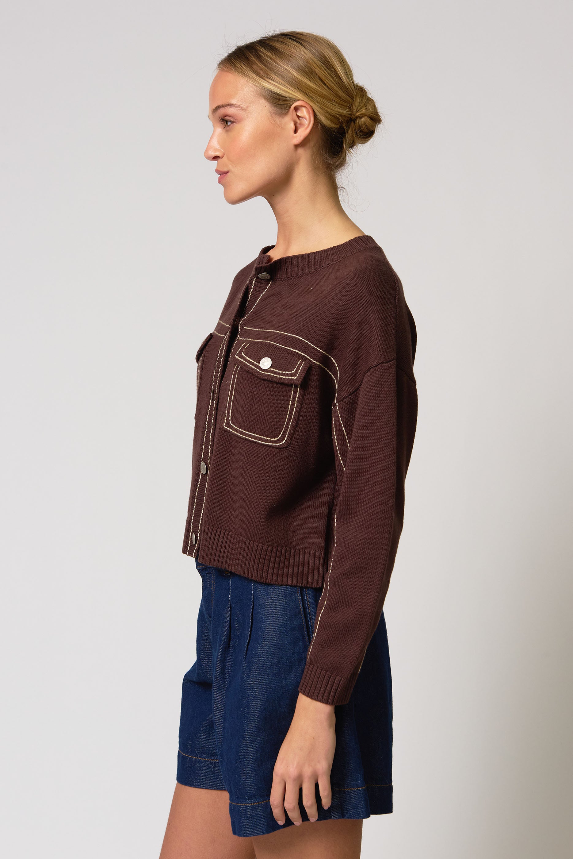Dean Topstitch Sweater