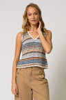 Marlon Textured Stitch Tank