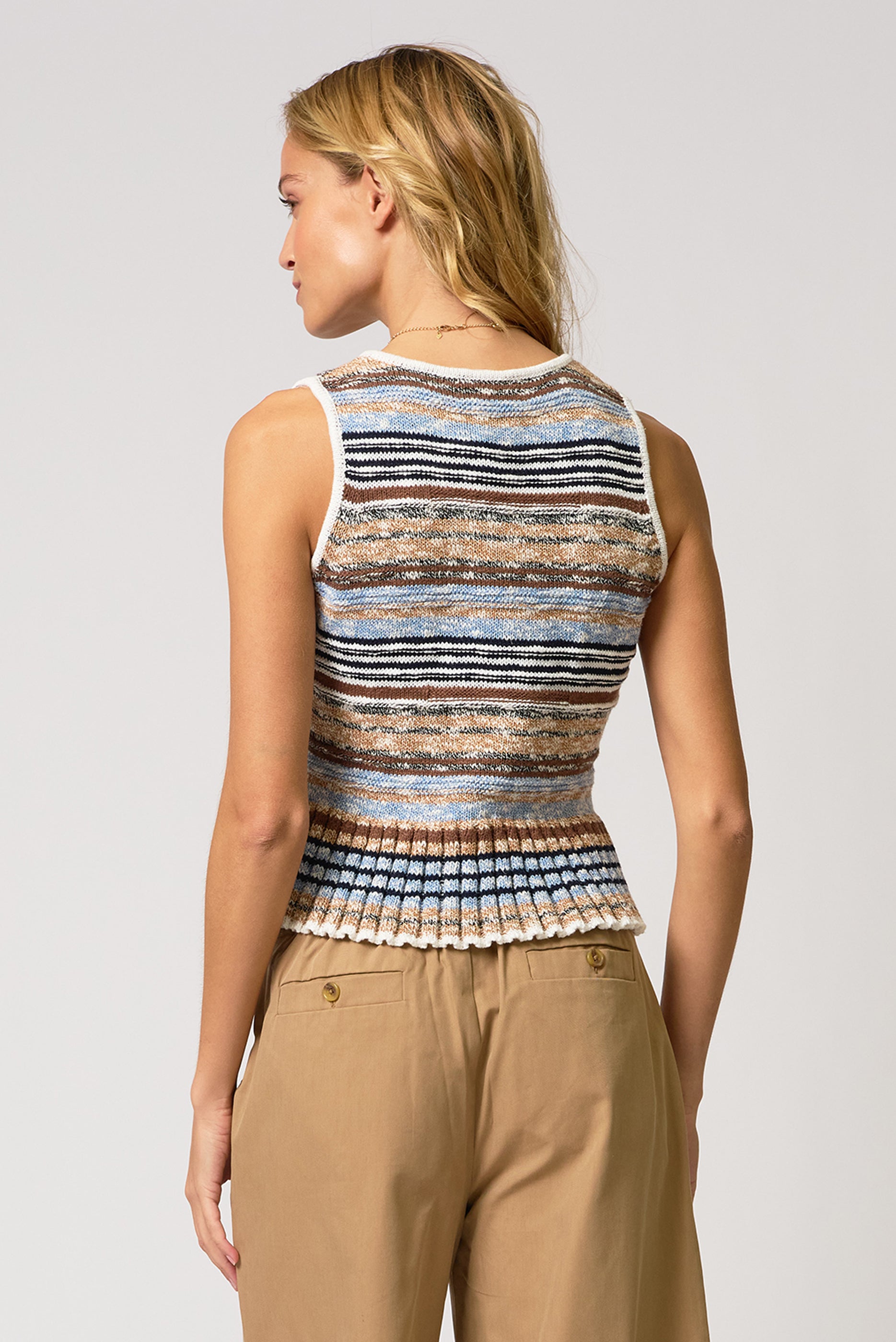 Marlon Textured Stitch Tank