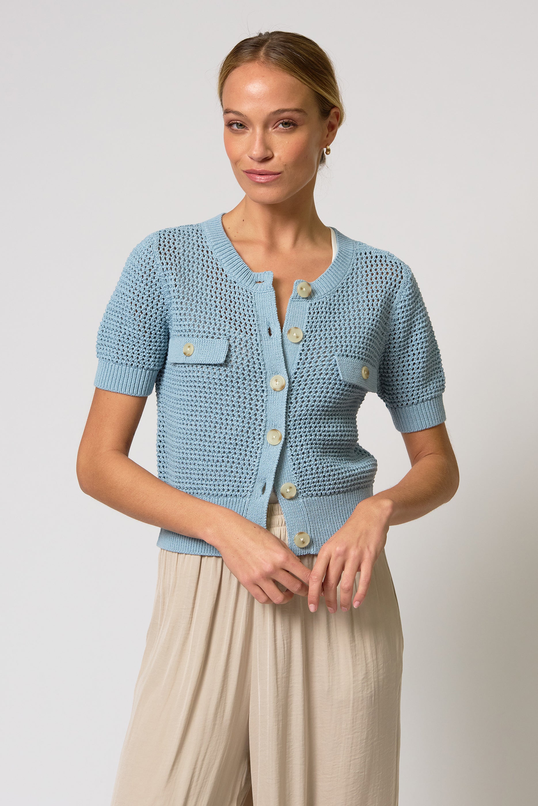 Iris Tape Yarn Cardi