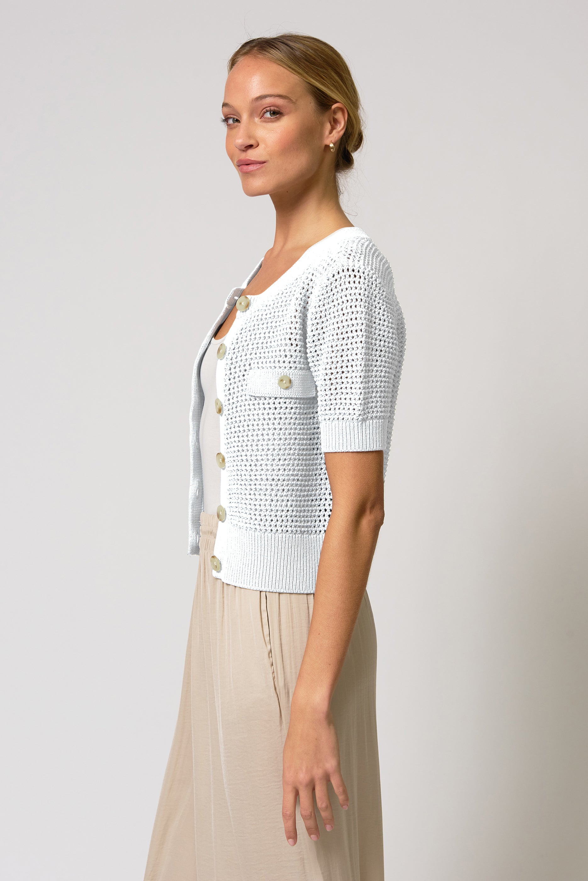 Iris Tape Yarn Cardi