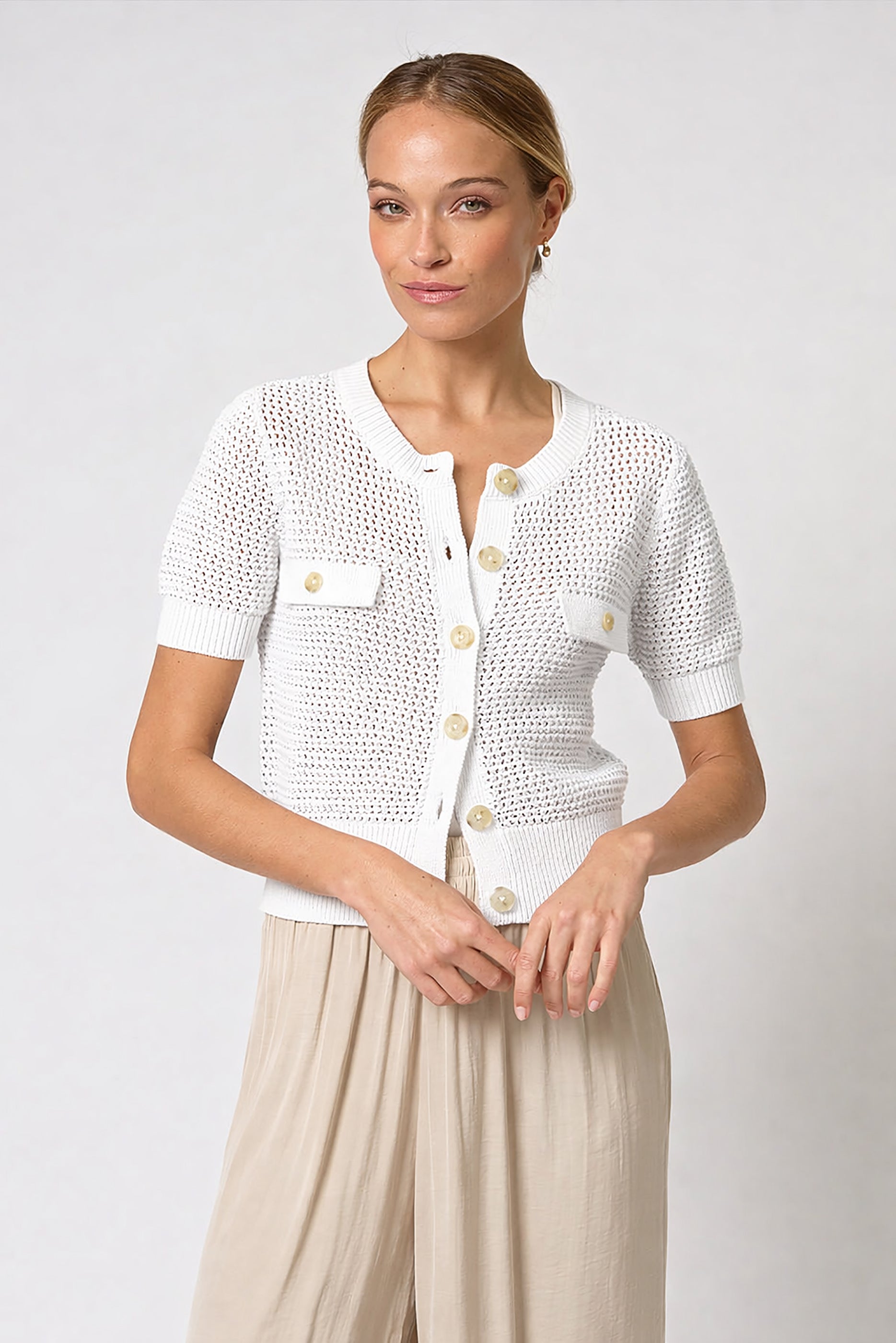 Iris Tape Yarn Cardi