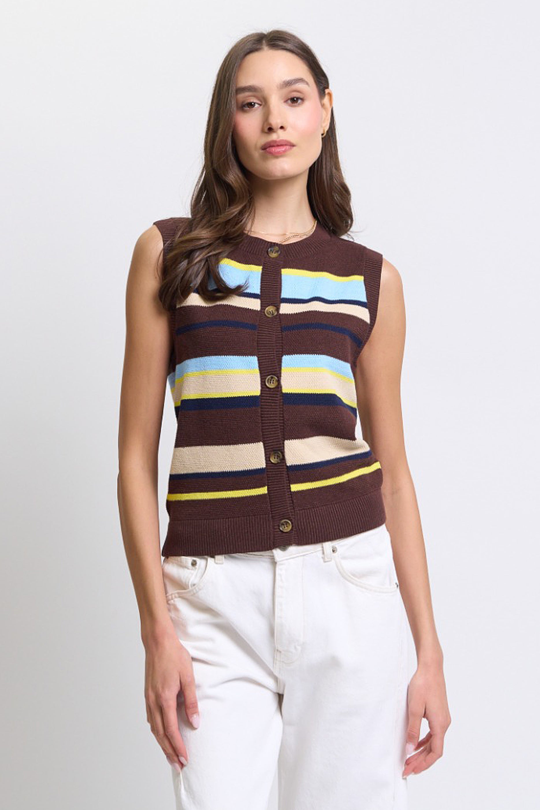 Marlon Stripe Shell