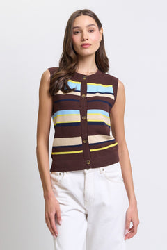 Marlon Stripe Shell