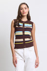 Marlon Stripe Shell