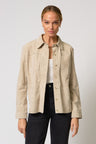 Rusty Suede Overshirt