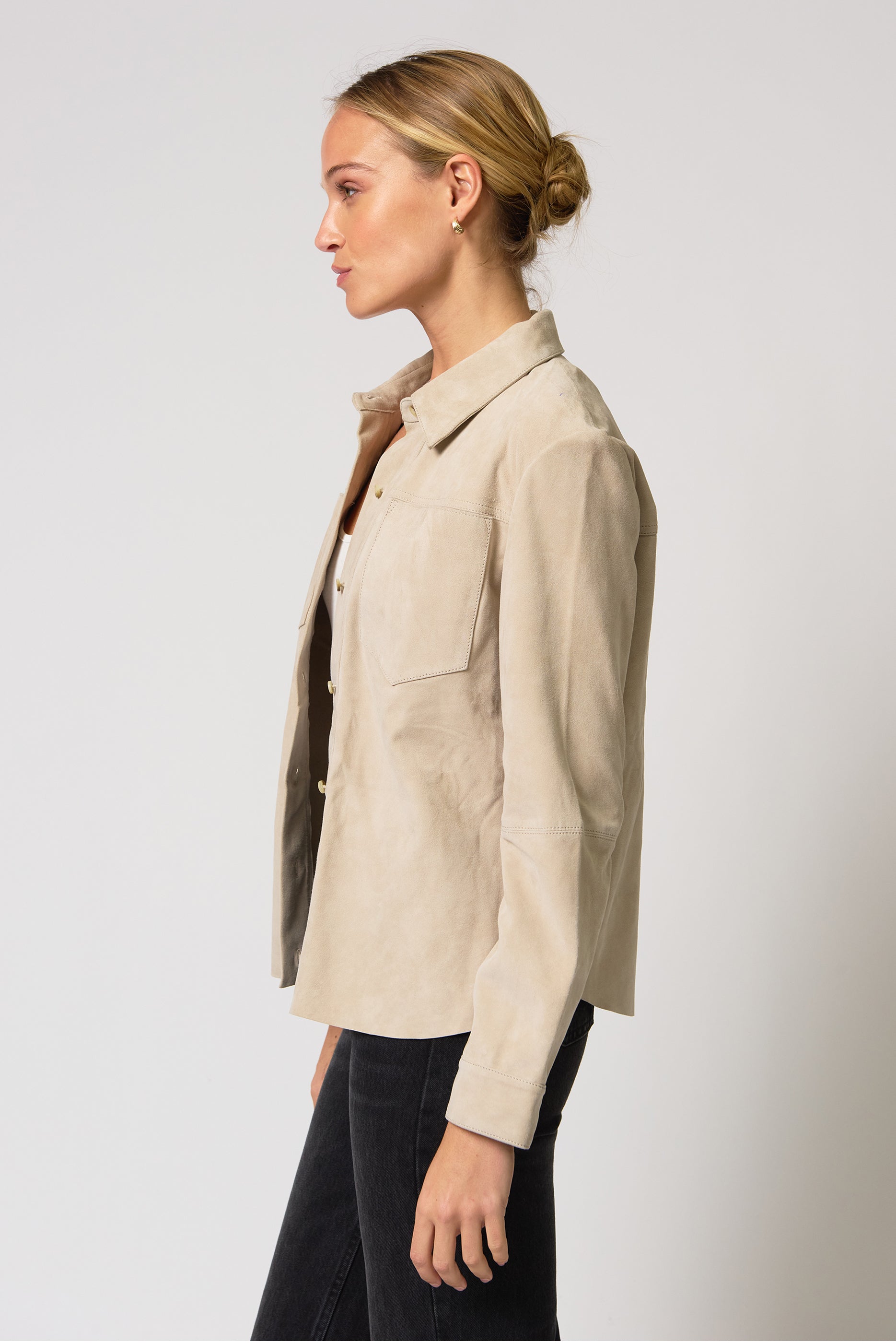 Rusty Suede Overshirt