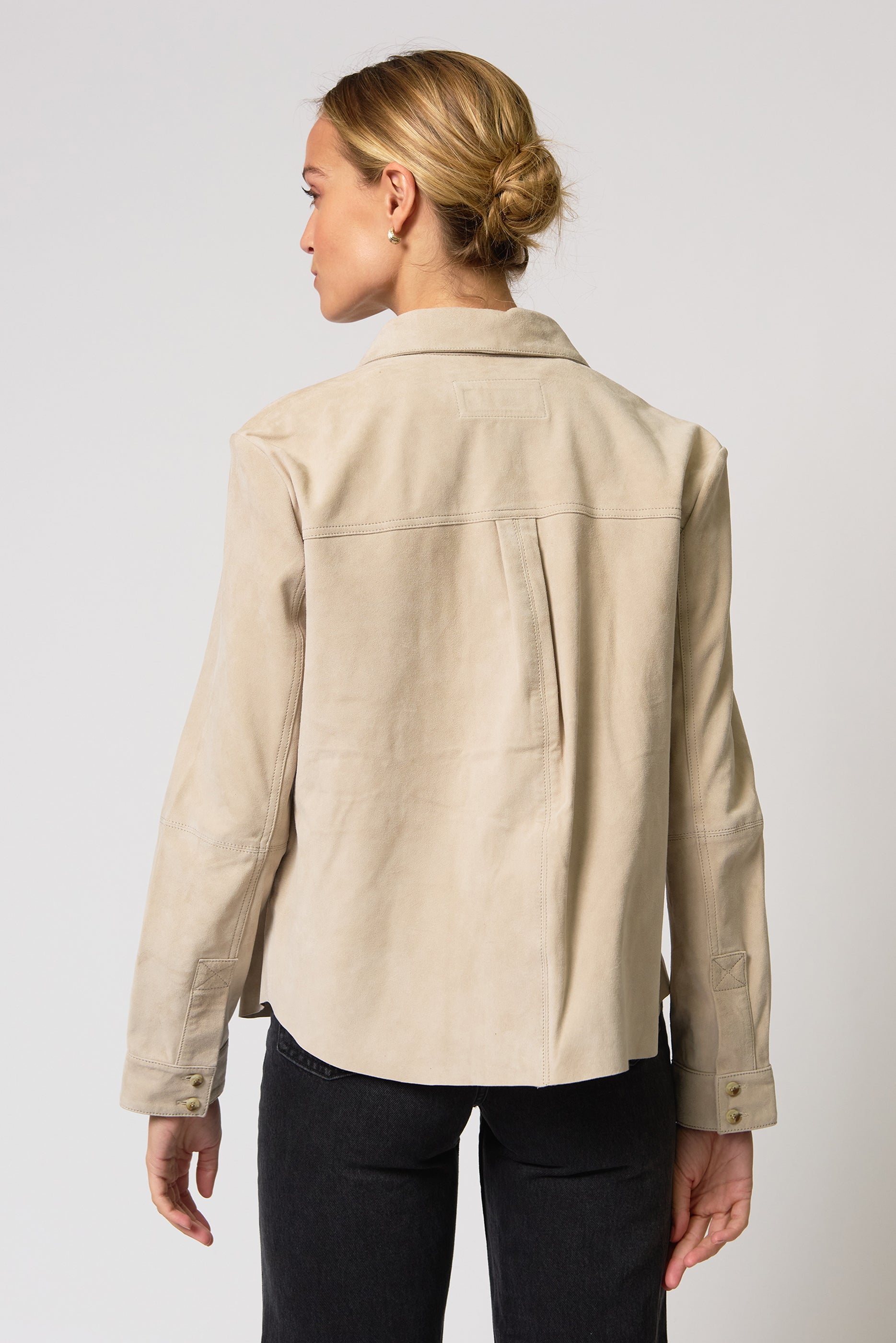 Rusty Suede Overshirt