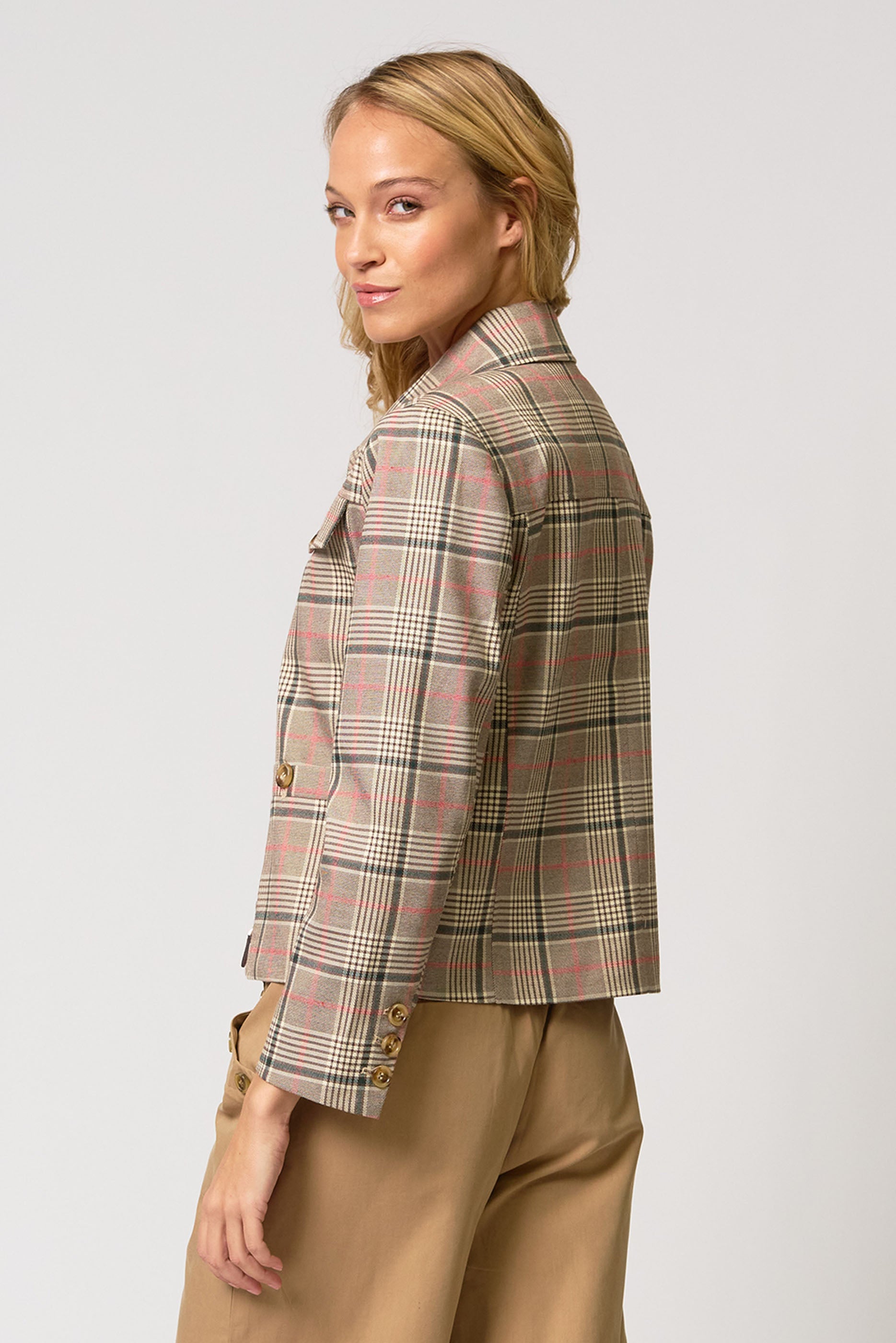 Dean Zip Up Pocketed Jacket