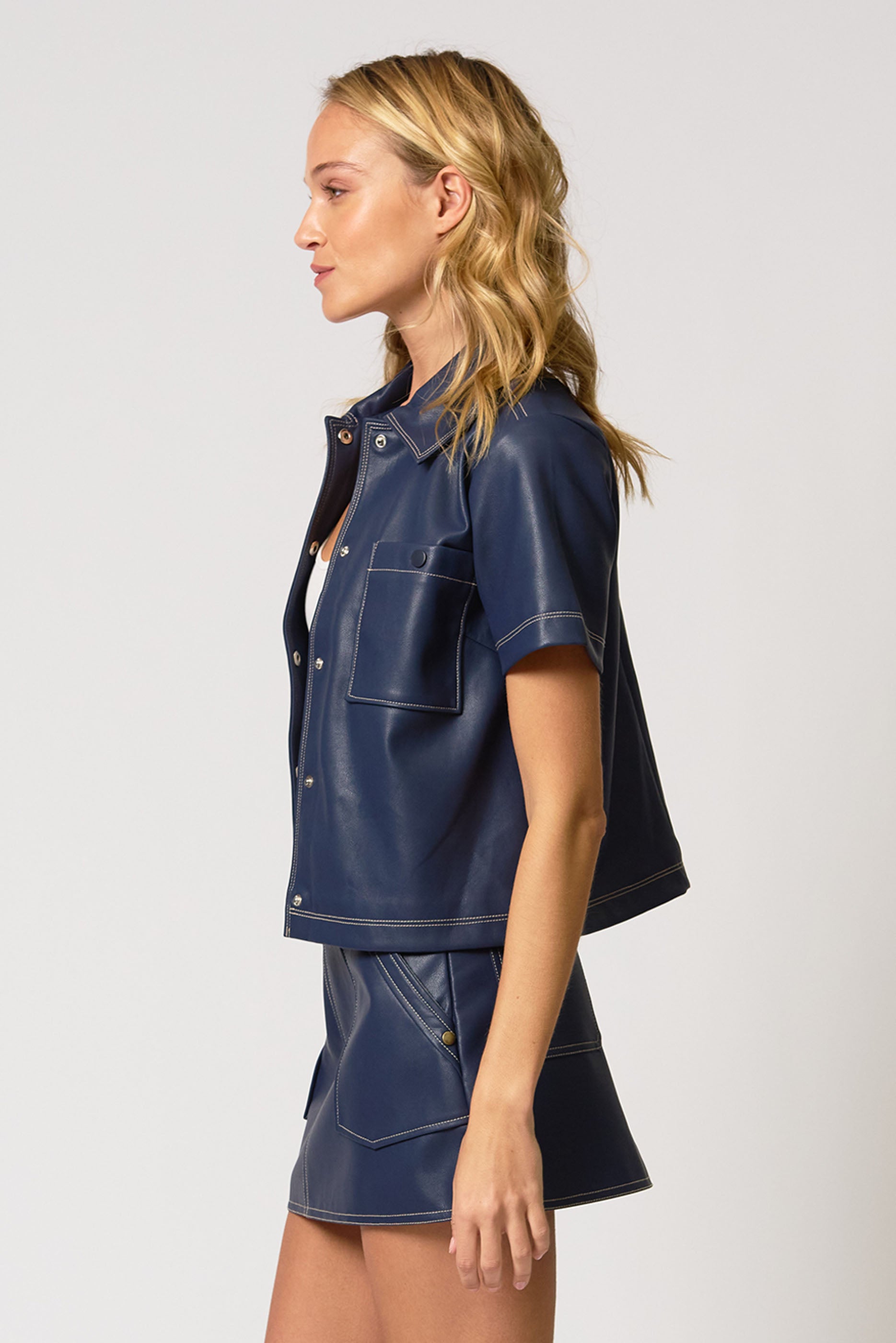 Rusty Vegan Ss Cropped Jacket