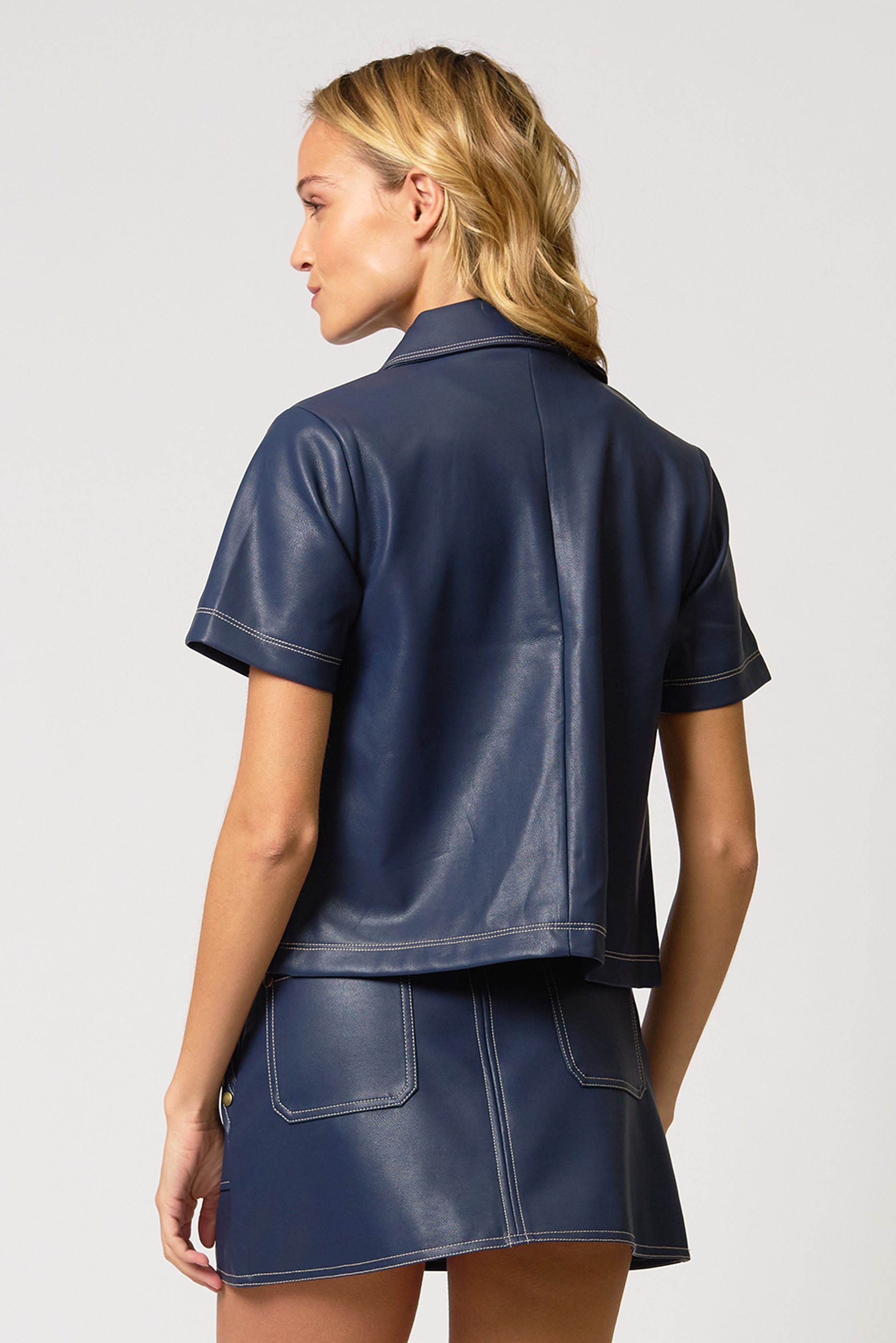 Rusty Vegan Ss Cropped Jacket
