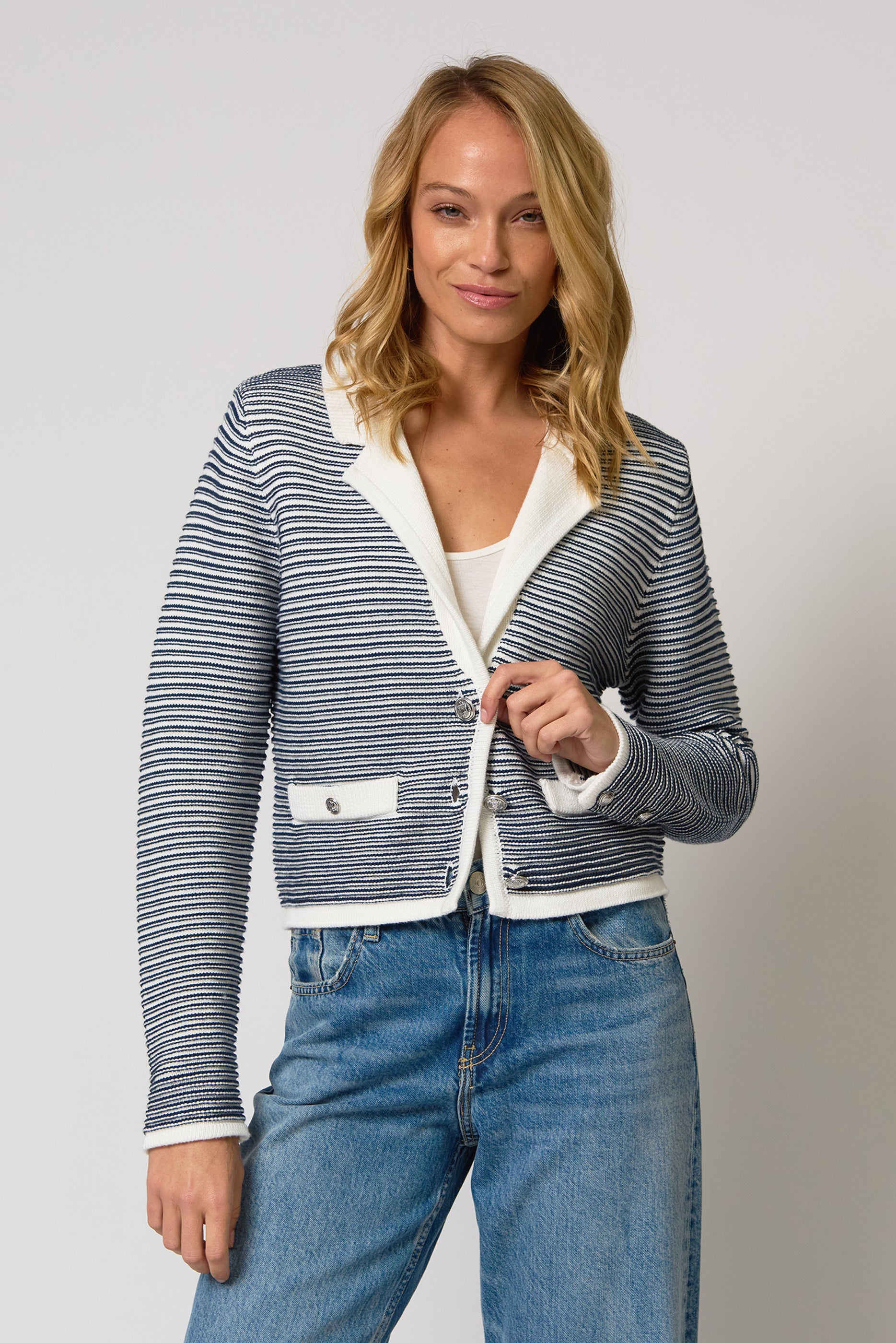 Coen Garter Stripe Jacket